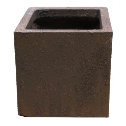 Mega Collections Tuindecoratie>Pot Texas Cubi rust 23 cm