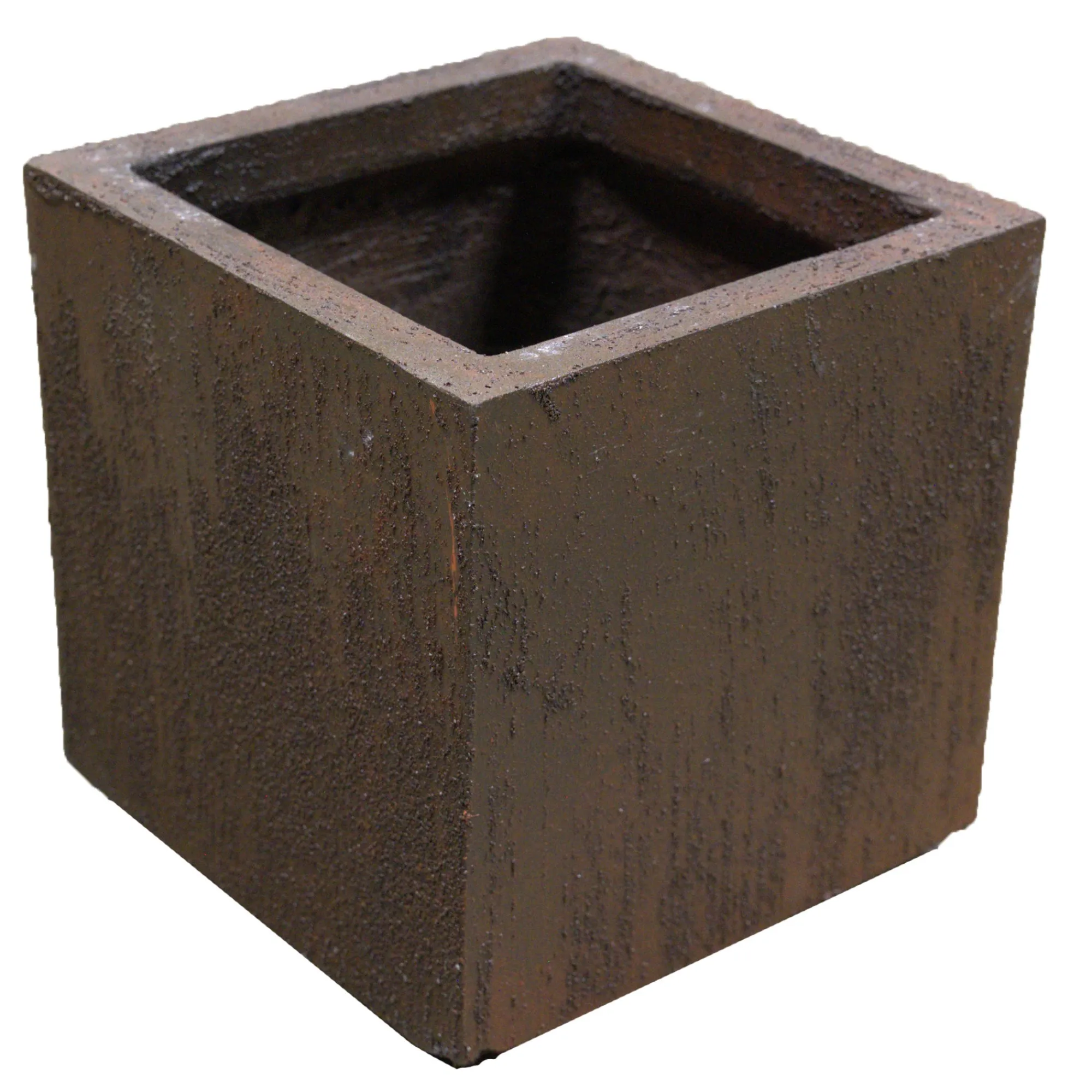 Mega Collections Tuindecoratie>Pot Texas Cubi rust 23 cm
