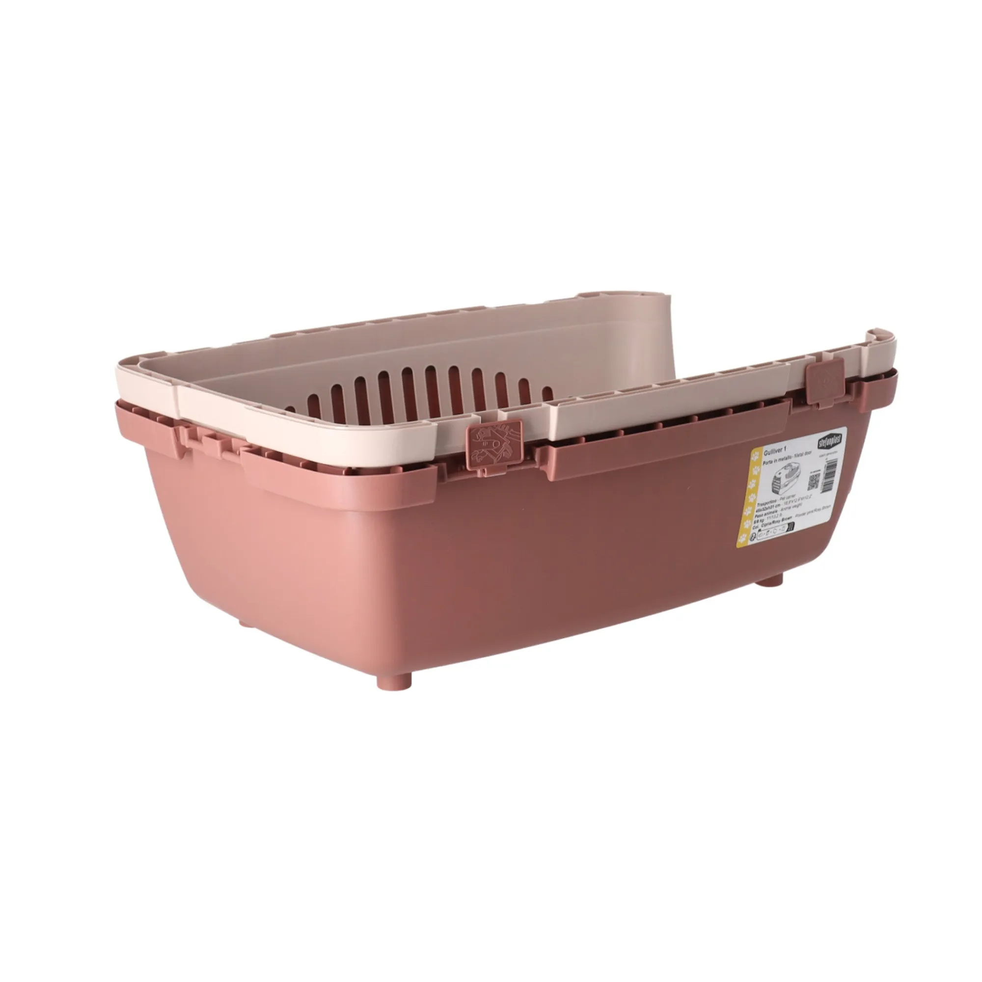 Stefanplast Hondenmand>Reismand dier pro oud roze