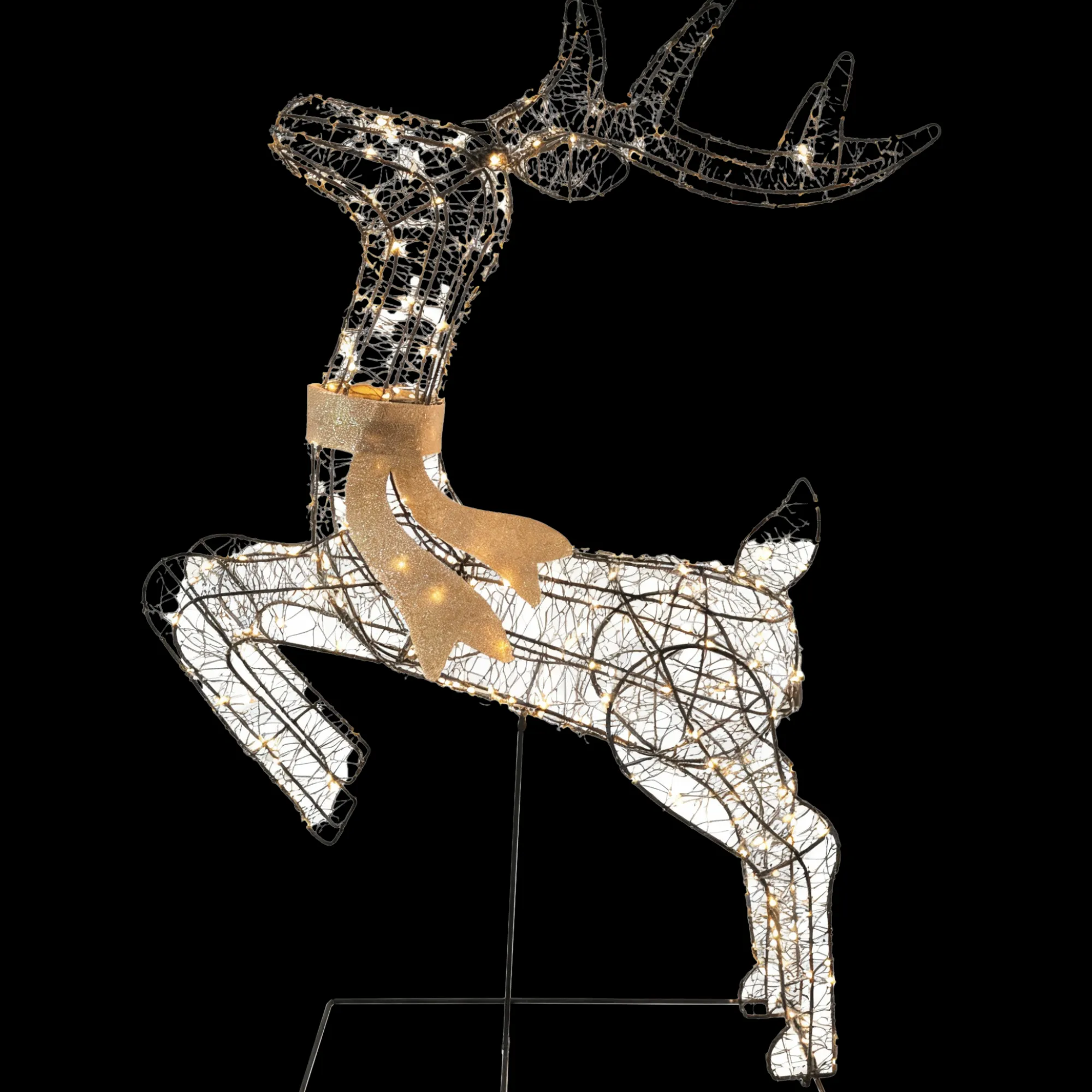O'malley Kerstdecoratie|Kerstverlichting>Rendier 720 LED classic white