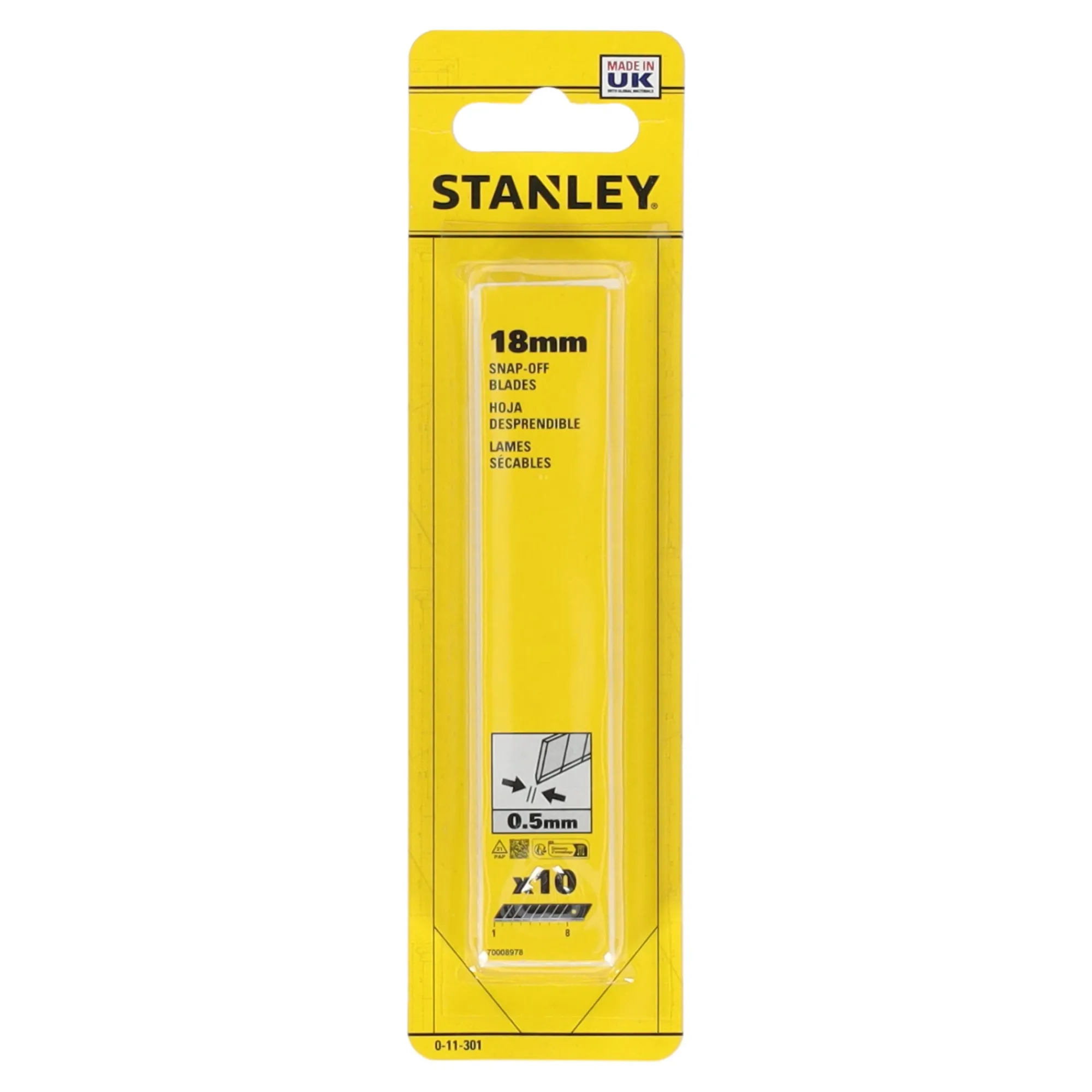 Stanley Handgereedschap>Reservemessen 18 0-11-301