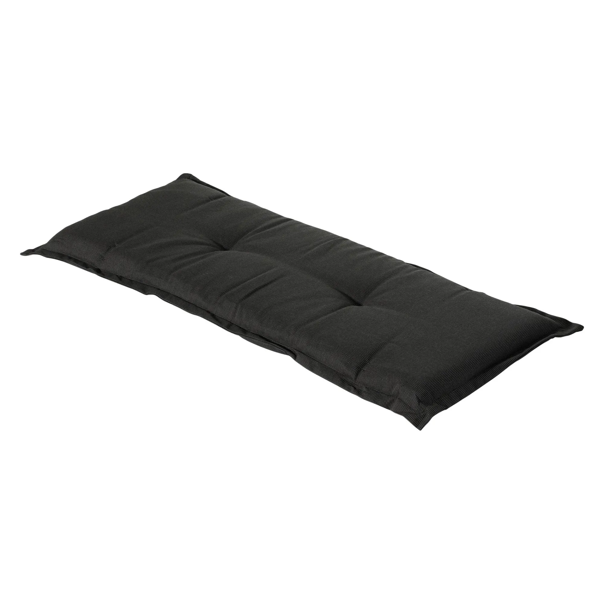 Madison Tuinkussens>Rib black bankkussen 120x48