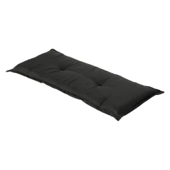 Madison Tuinkussens>Rib black bankkussen 180x48