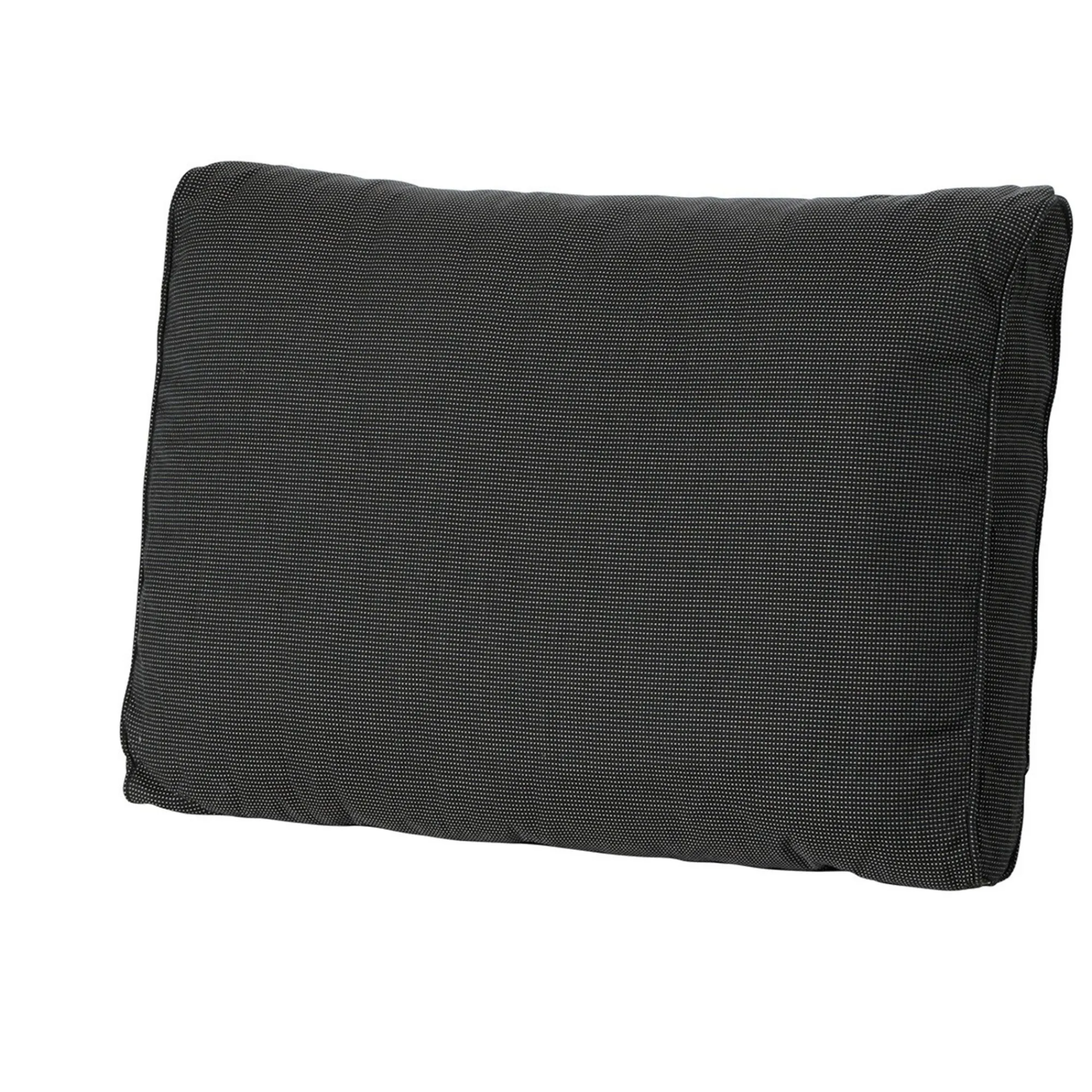 Madison Tuinkussens>Rib black F115 lounge soft 60x40 rug