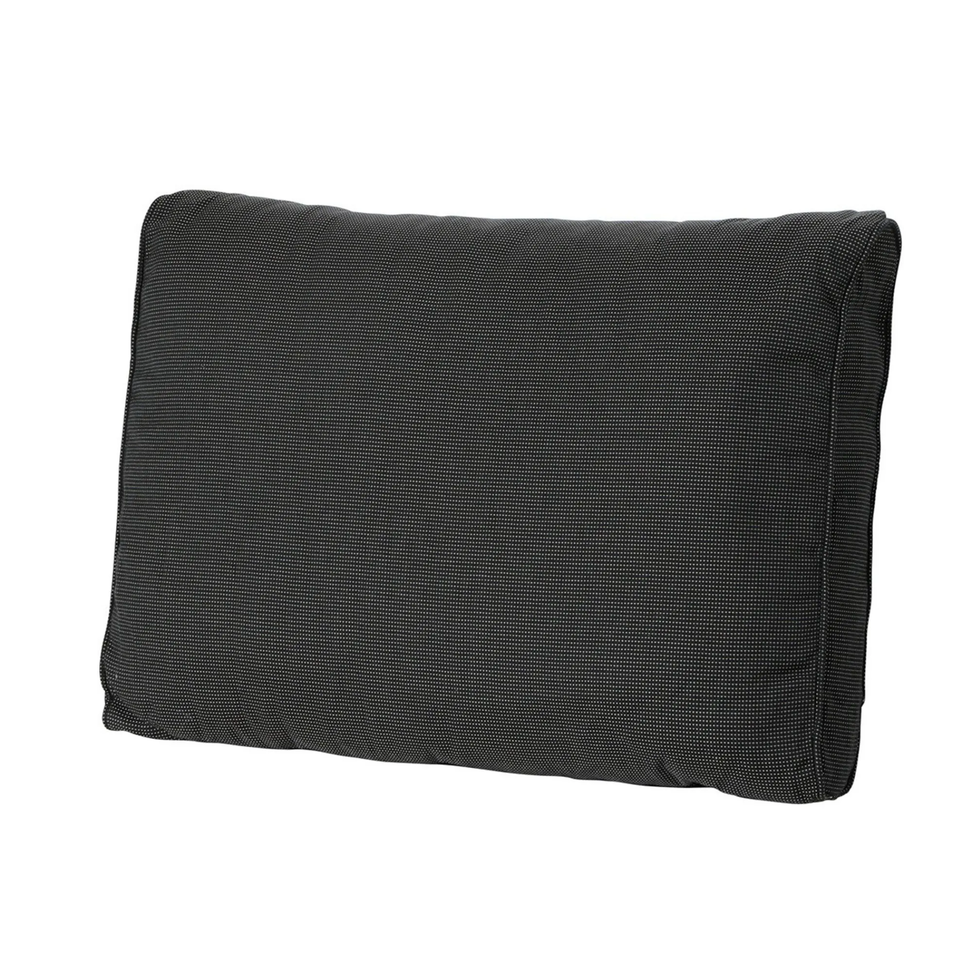 Madison Tuinkussens>Rib black F115 lounge soft 73x40 rug