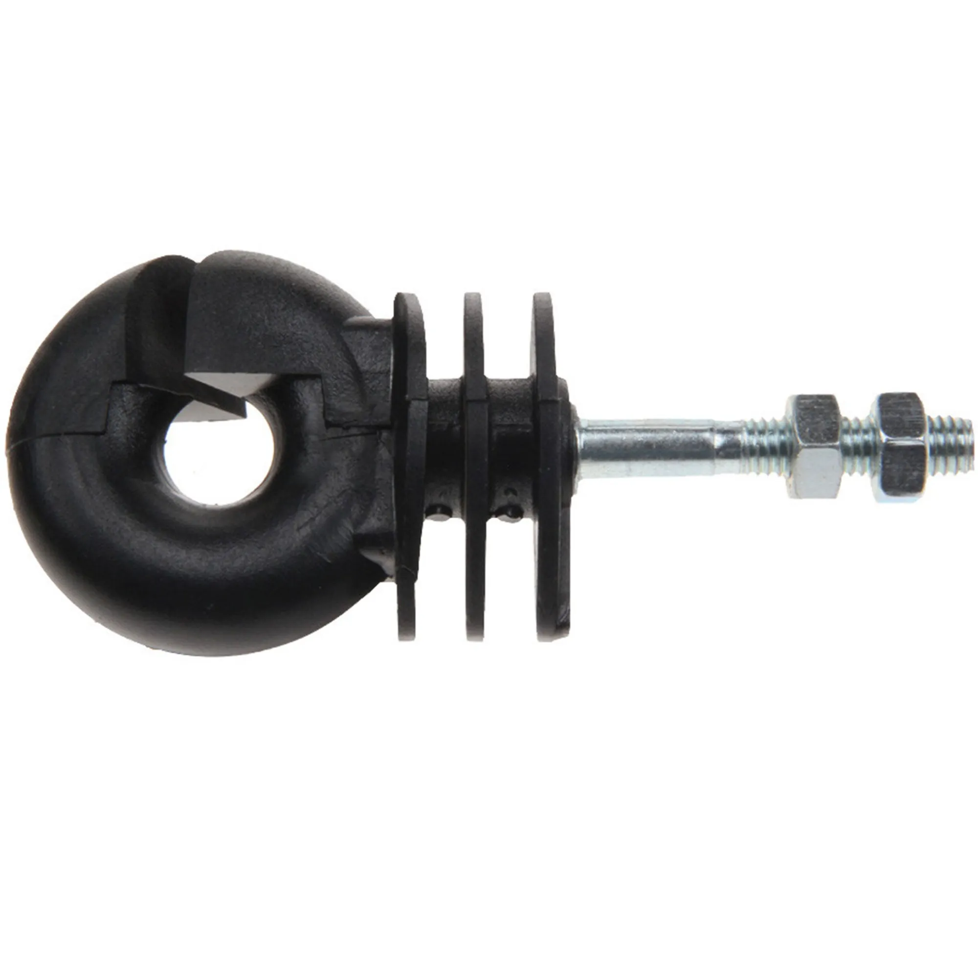 Koltec Afrastering>Ringisolator metalen paal