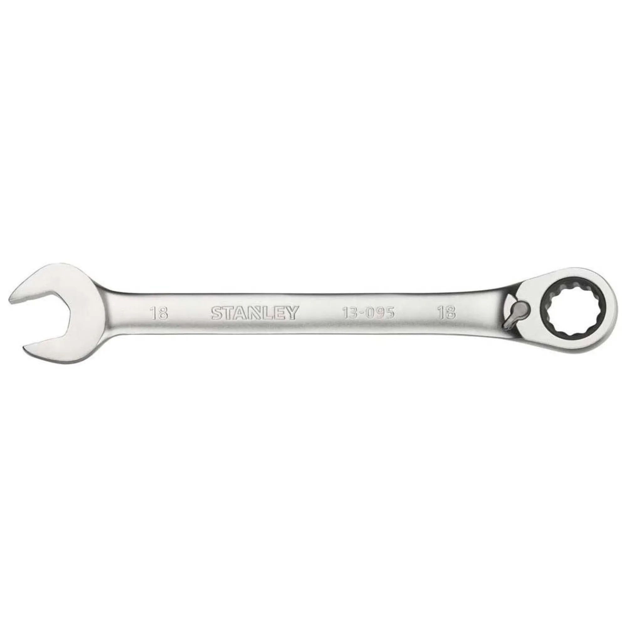 Stanley Handgereedschap>Ringsteek met ratel sleutel 18 mm Fatmax