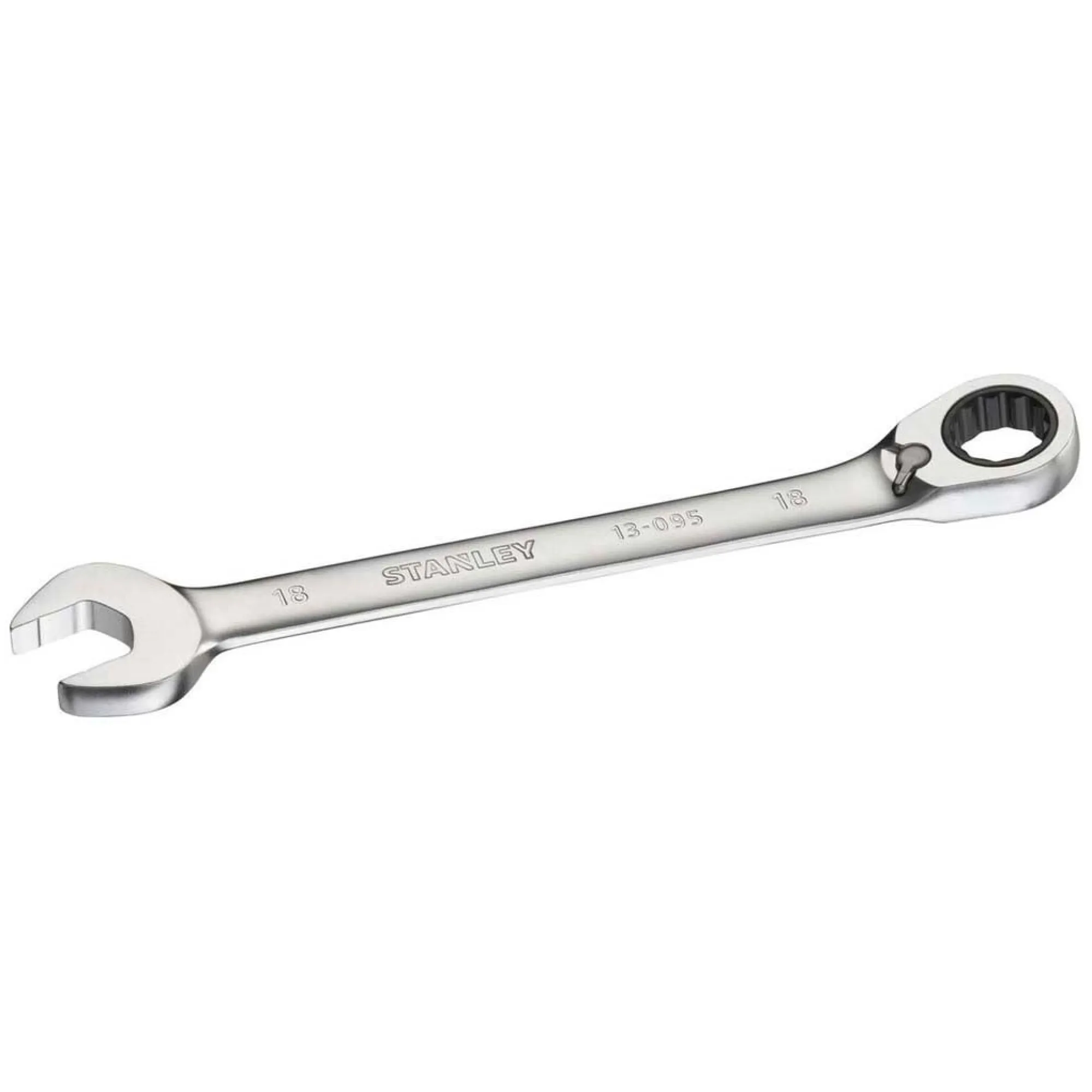 Stanley Handgereedschap>Ringsteek met ratel sleutel 18 mm Fatmax