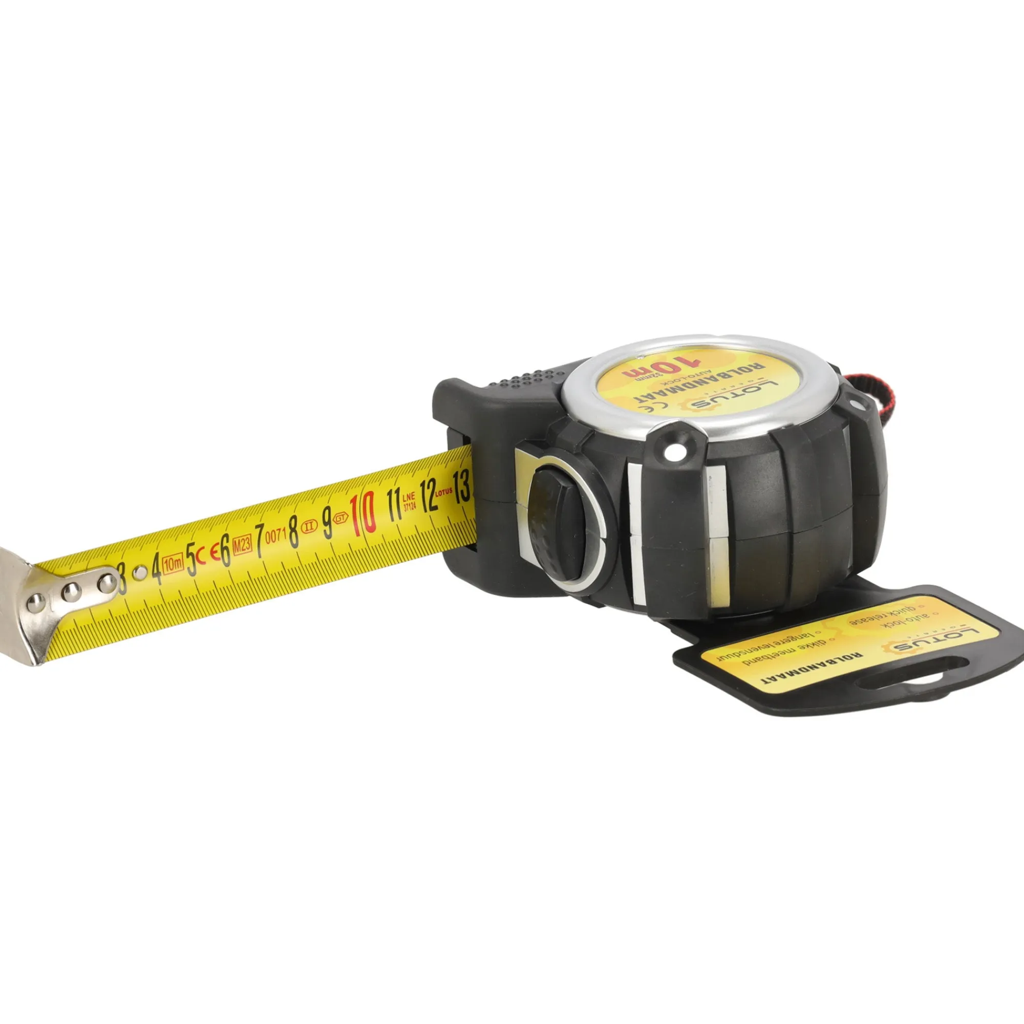 Lotus Handgereedschap>Rolbandmaat auto-lock 10 m - 32 mm
