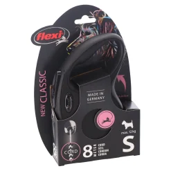 Flexi Hondenriem>Rollijn classic cord S 5m zwart