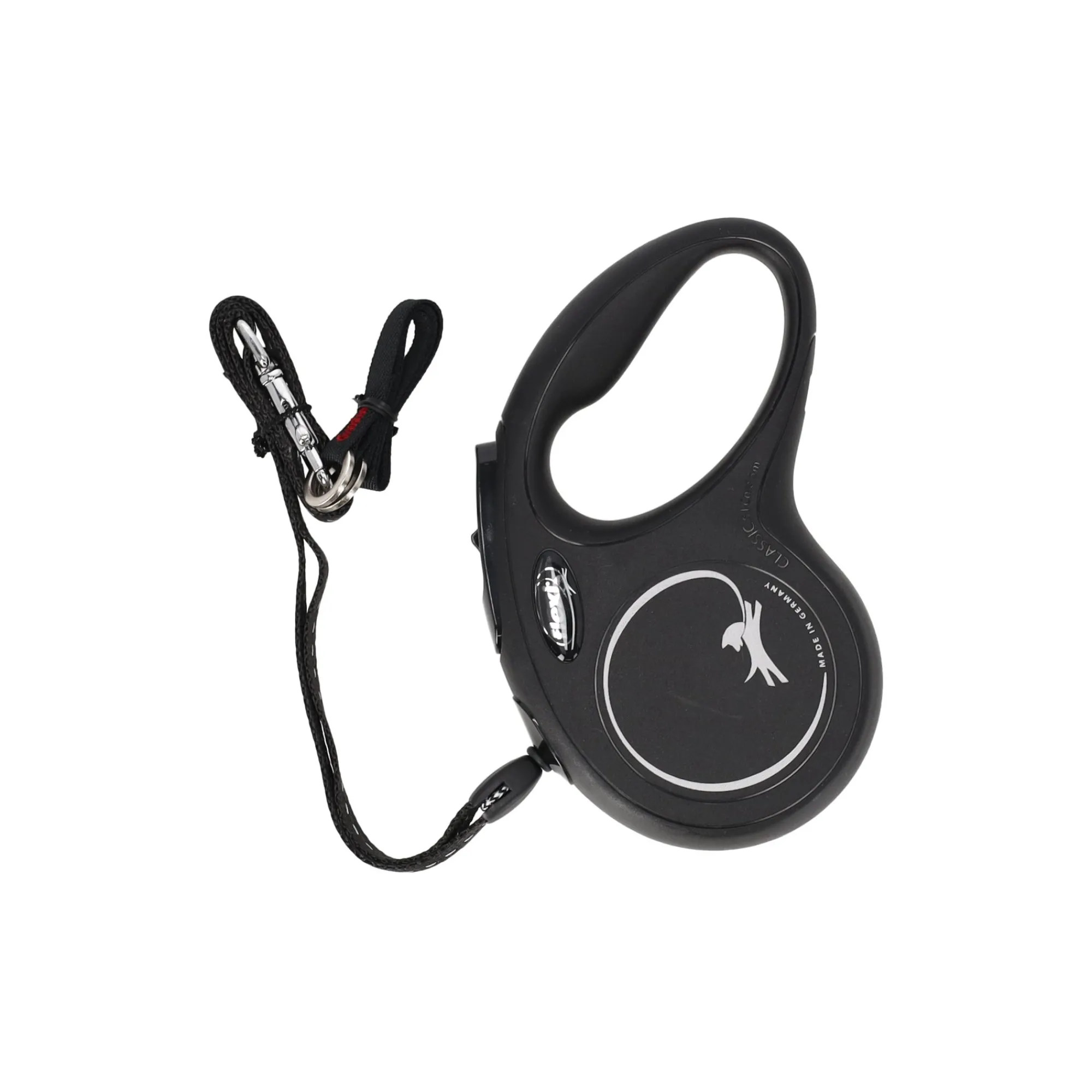 Flexi Hondenriem>Rollijn classic cord S 5m zwart