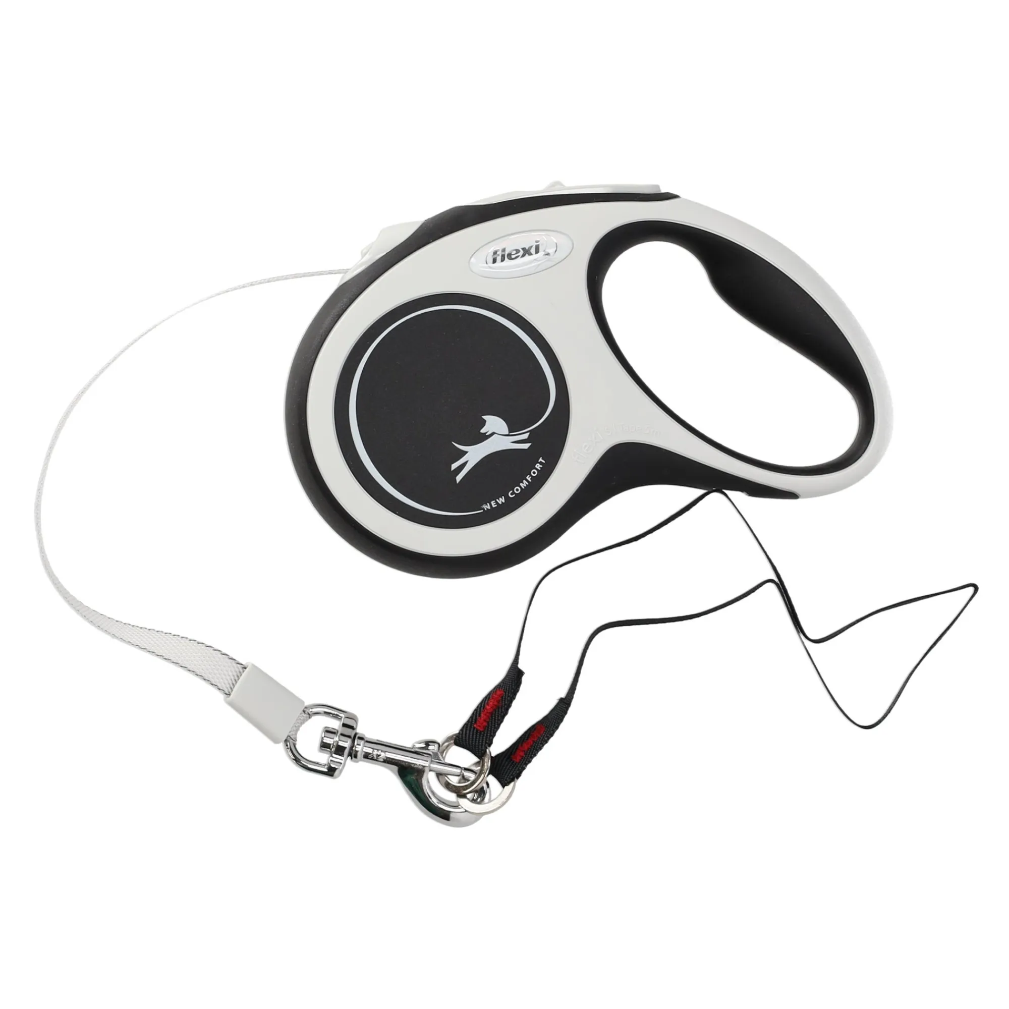 Flexi Hondenriem>Rollijn comfort tape S 5M zwart