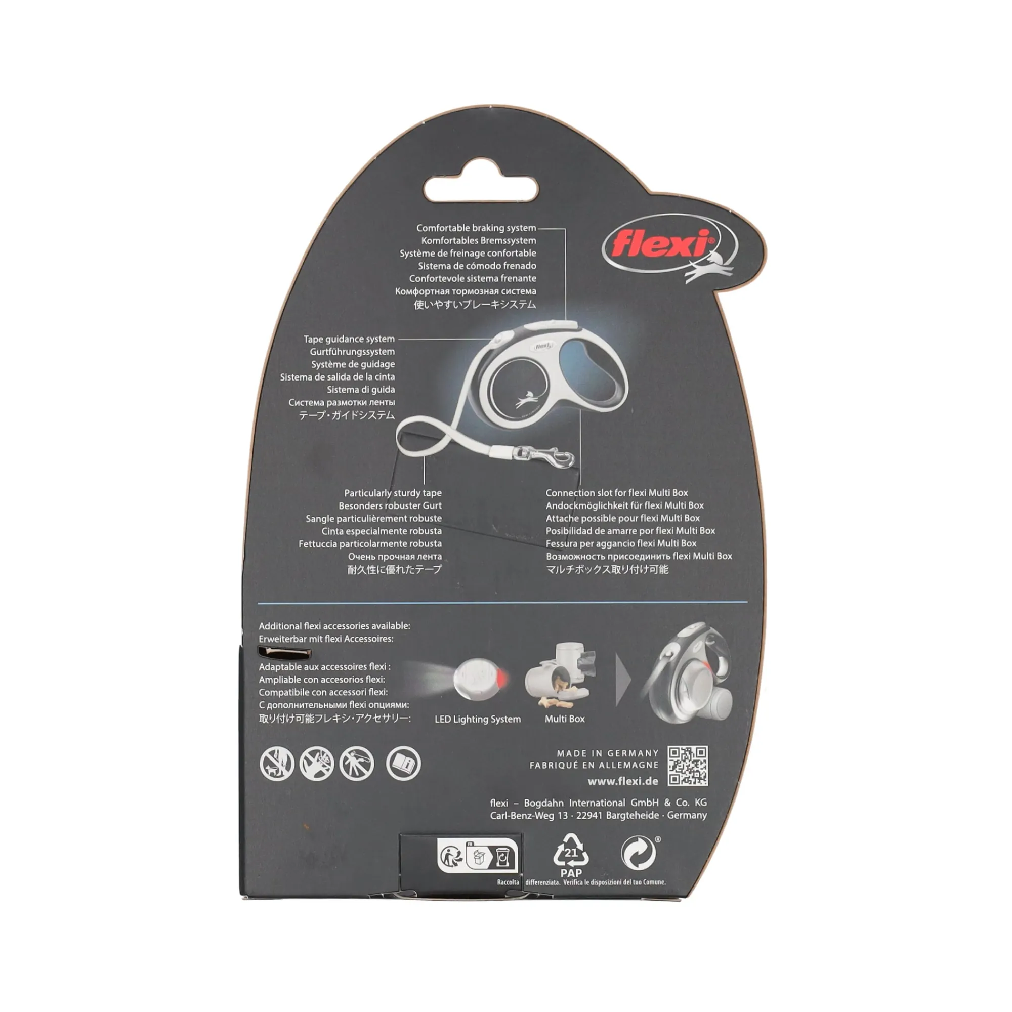 Flexi Hondenriem>Rollijn comfort tape S 5M rood
