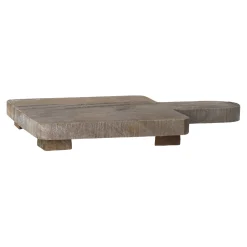 O'malley Koken & Tafelen>Schaal hout op voet 33 x 20 cm