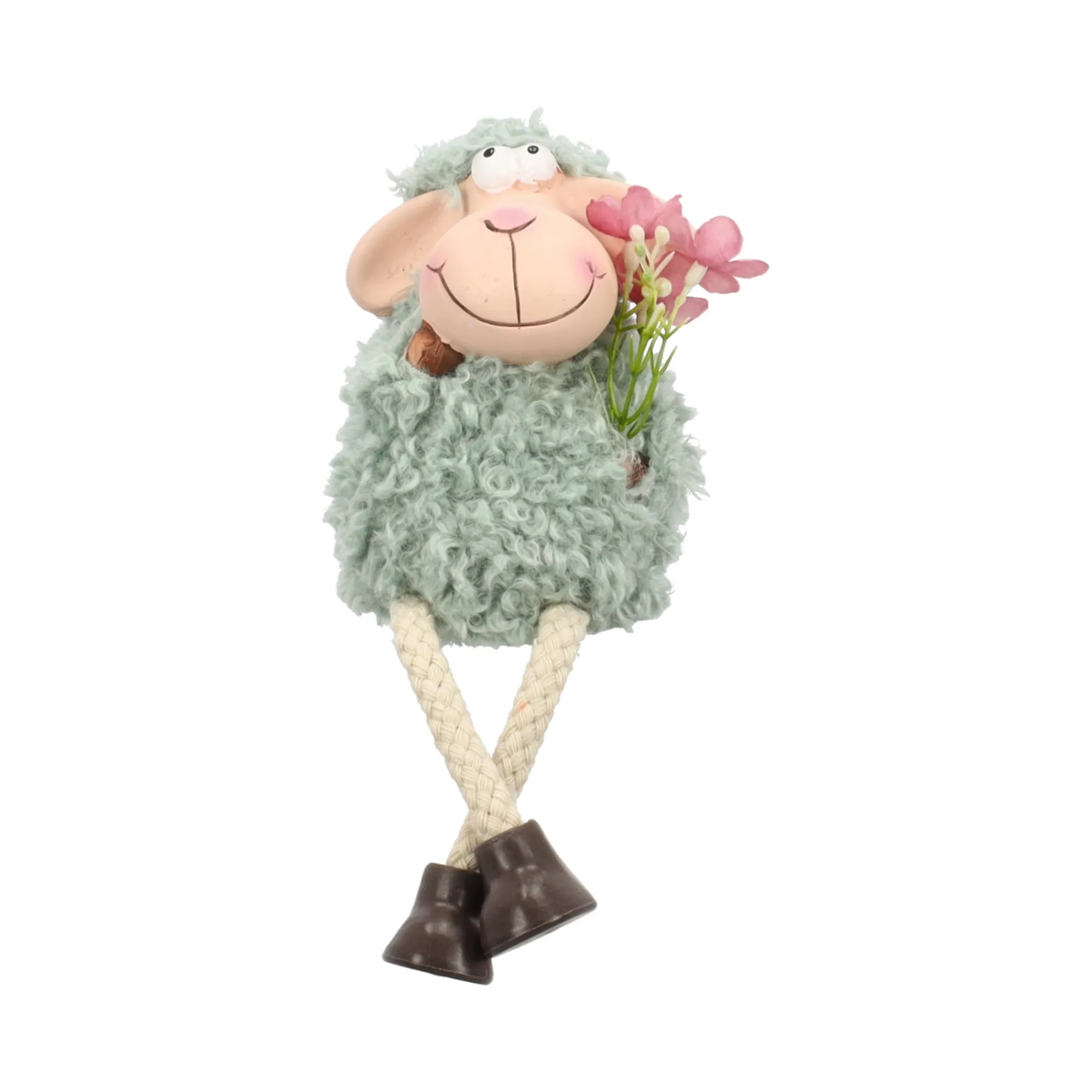 Van Cranenbroek Pasen>Schaap zittend bloemen 10cm