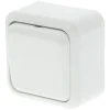 Q-link Schakelmateriaal>Schakelaar wissel Exo OPB PW