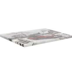 O'malley Kerstdecoratie>Schilderij LED truck boom 60 x 40 cm
