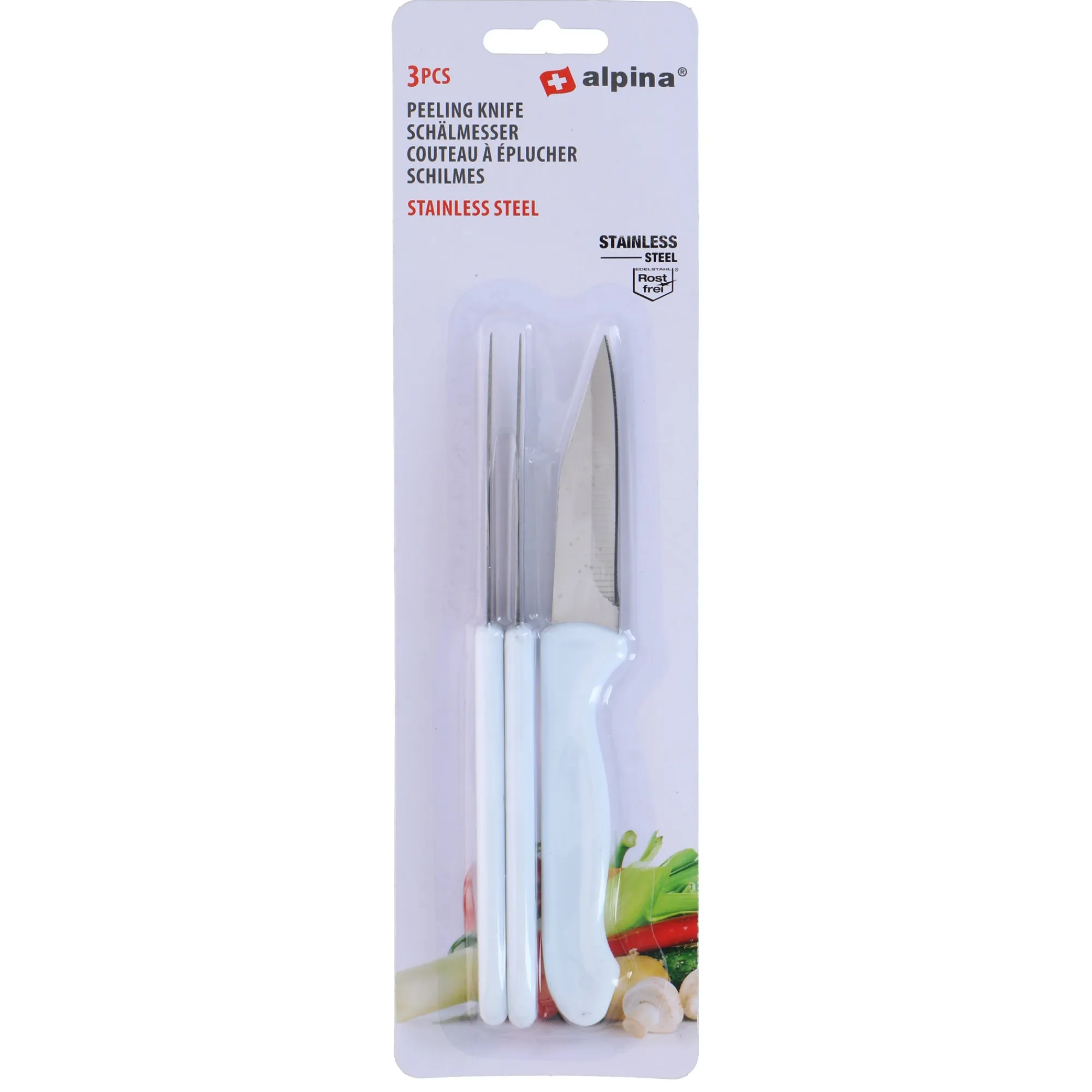 Alpina Koken & Tafelen>Schilmes 18cm RVS 3st