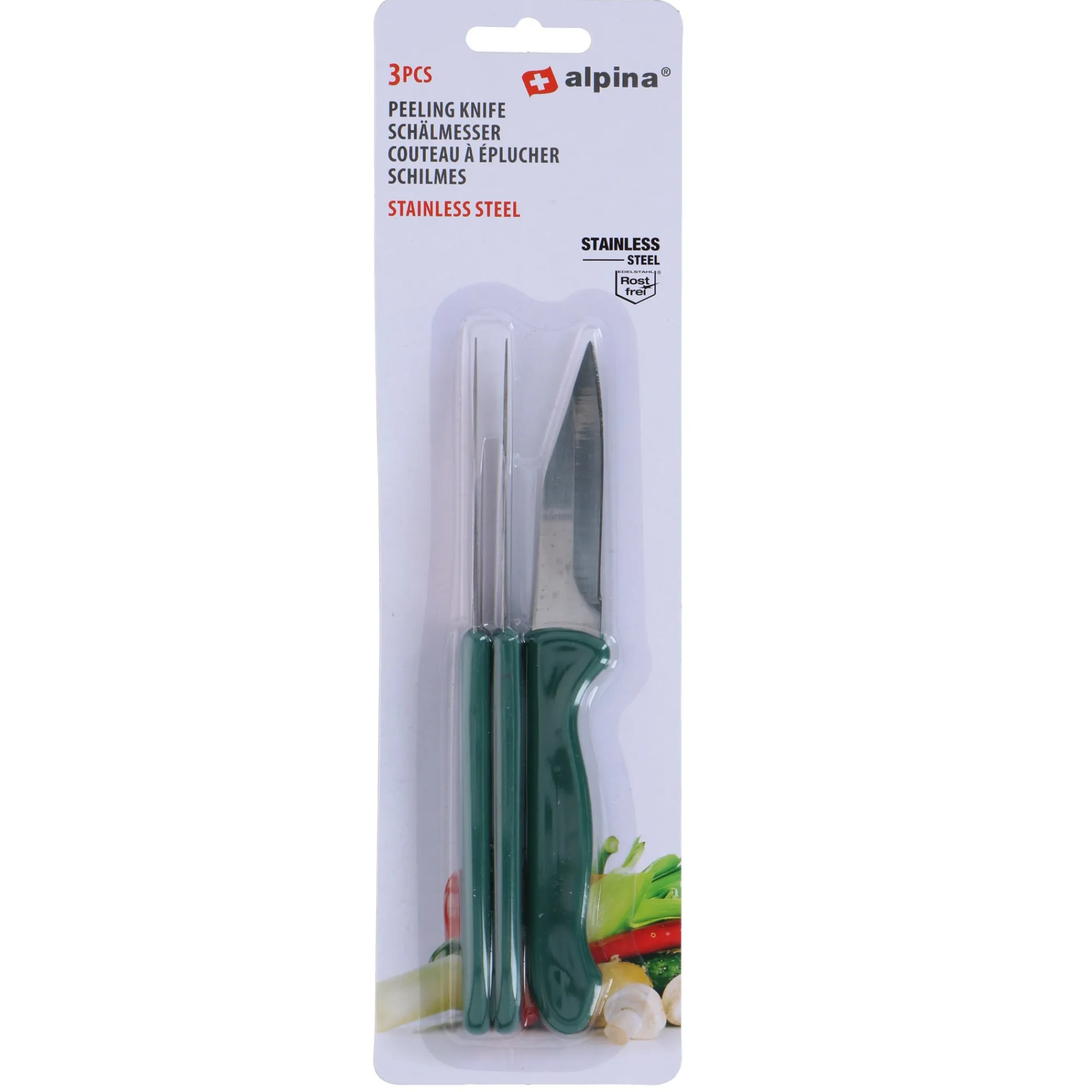 Alpina Koken & Tafelen>Schilmes 18cm RVS 3st