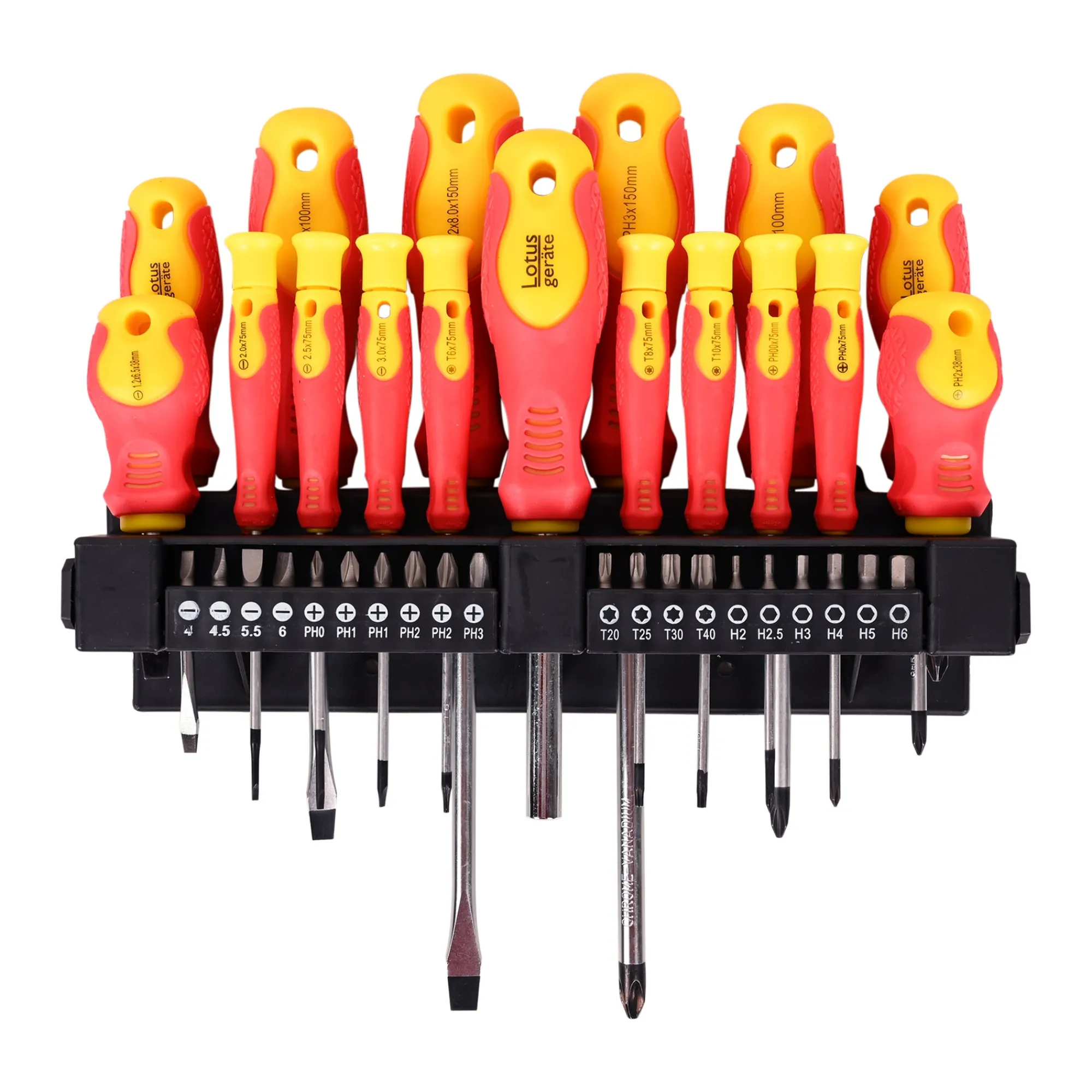 Lotus Handgereedschap>Schroevendraaierset 37-delig pro