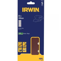 Irwin Toebehoren Elektrisch Gereedschap>Schuurstrook 190 x 93 mm K120 5st.