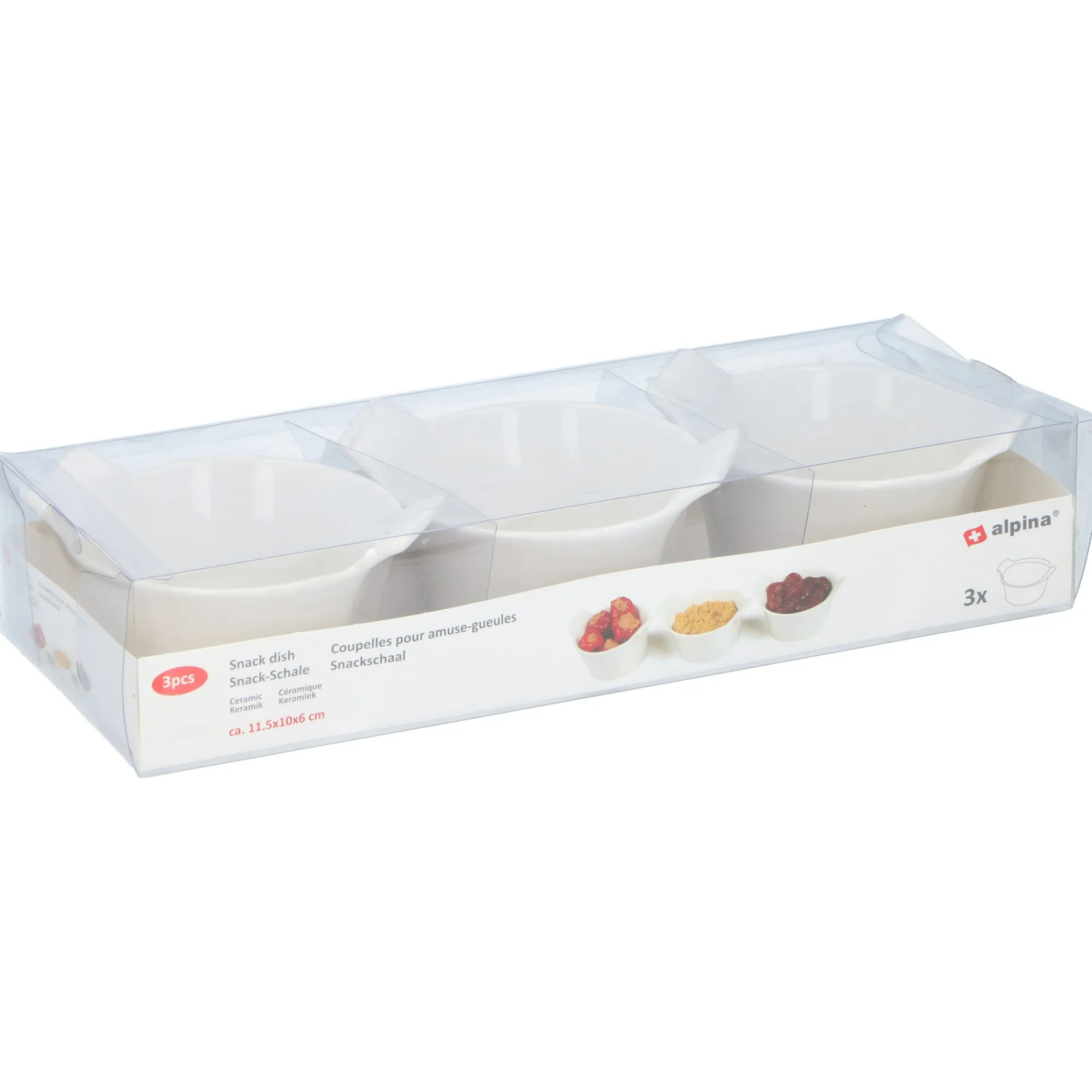 Alpina Koken & Tafelen>Serveerschaaltjes 3 stuks