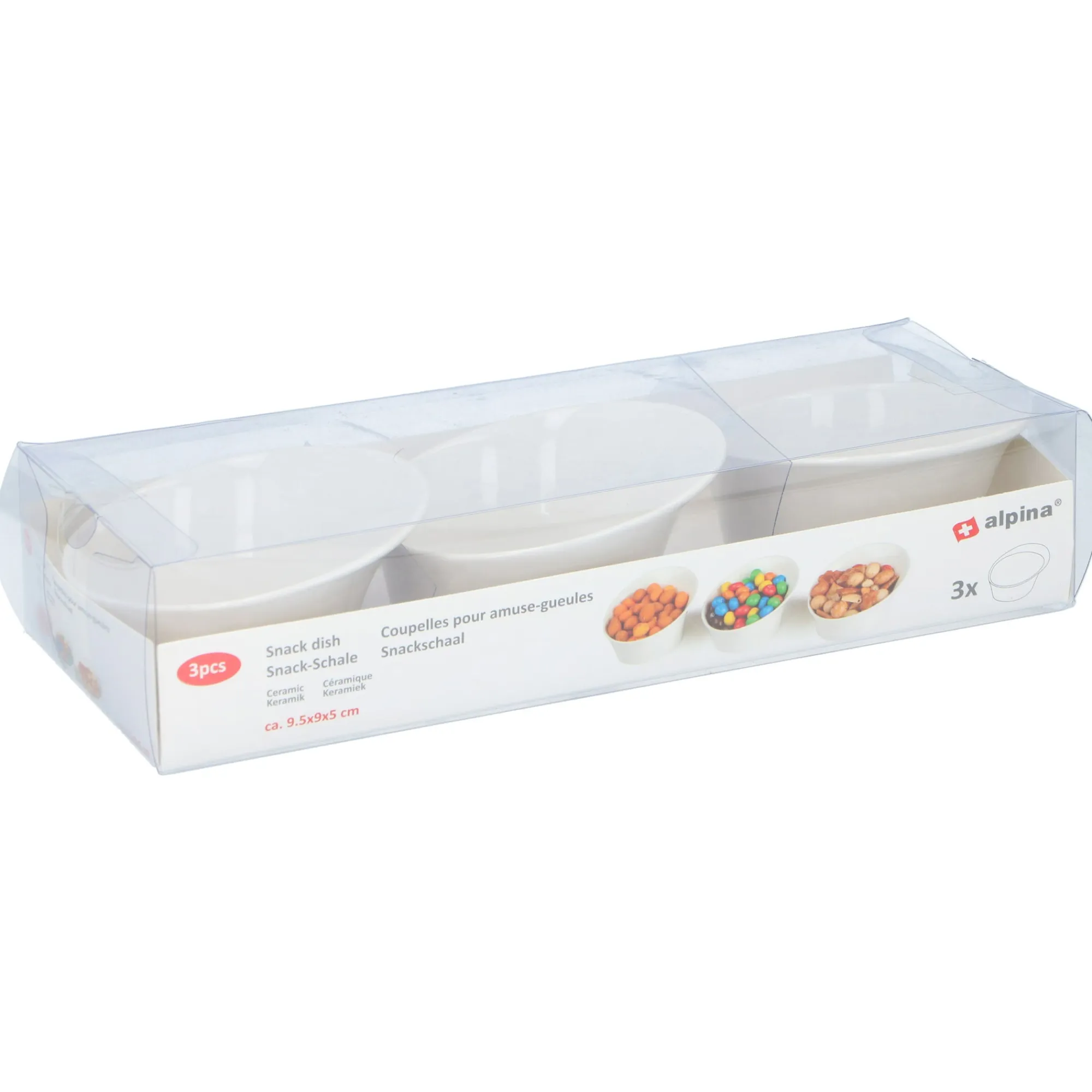 Alpina Koken & Tafelen>Serveerschaaltjes 3 stuks