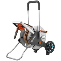 Gardena Pompen En Sproeien>Slangenw Cleverroll M metal 1/2 +25m slang