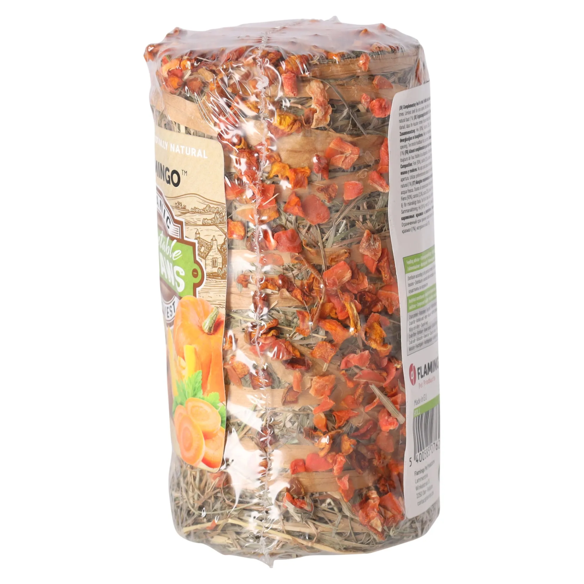 Smulti Knaagdieren Snacks>Snack hooirol bloemendip 200gr