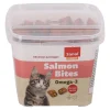 Sanal Kattensnoepjes>Snack kat salmon bites 75g