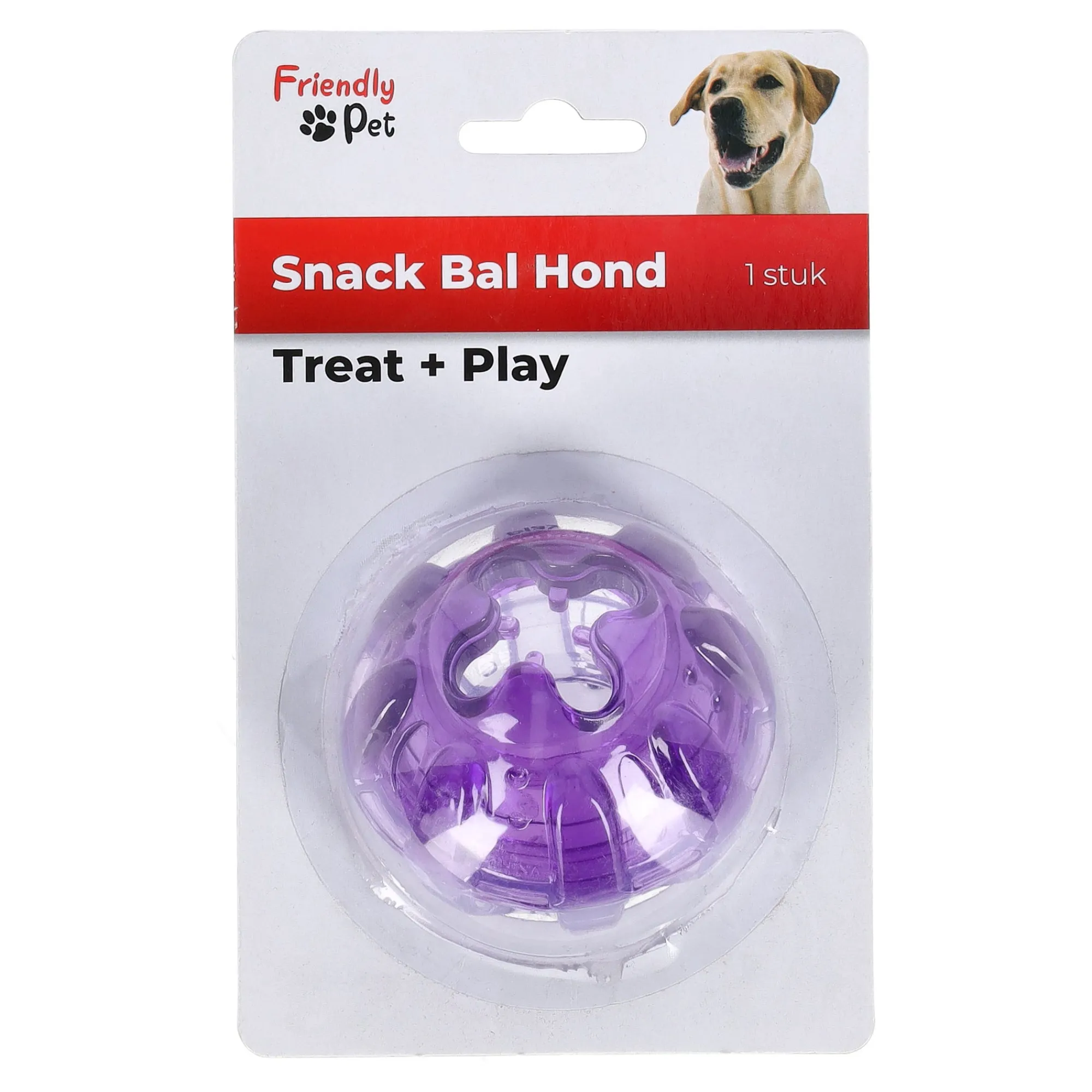 Friendly Pet Hondenspeelgoed>Snackbal hond treat en play