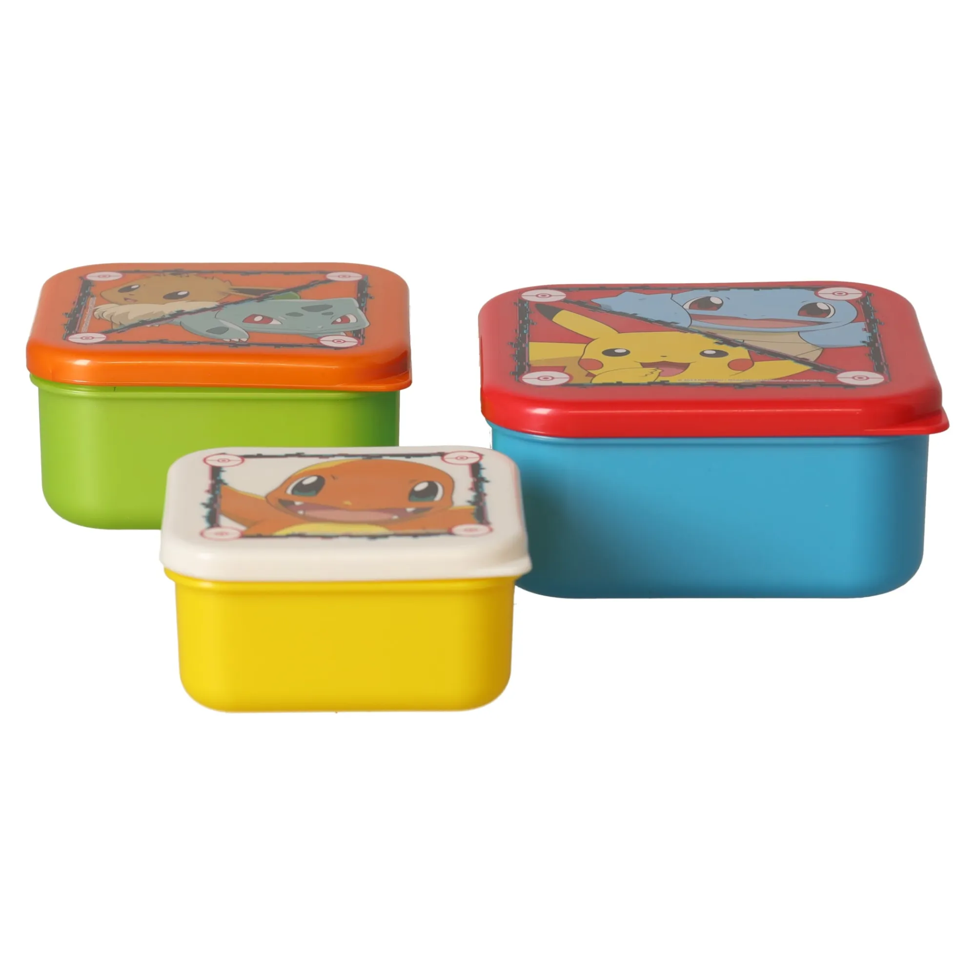 Nintendo Opbergen|Koken & Tafelen>Snackbox Pokemon 3st