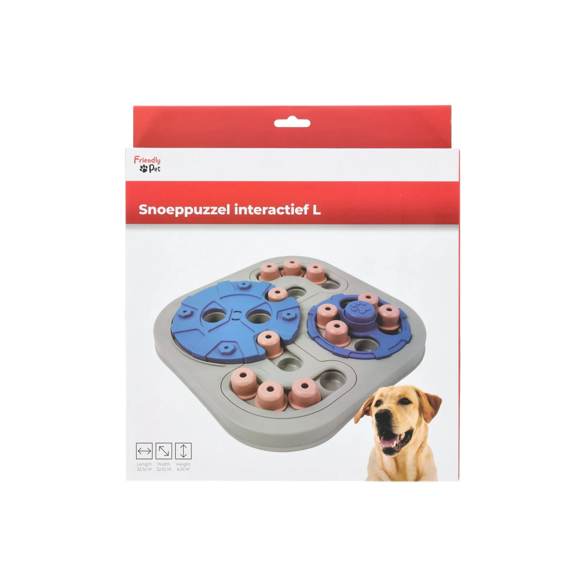 Friendly Pet Drink- En Voerbak Hond>Snoeppuzzel interactief L