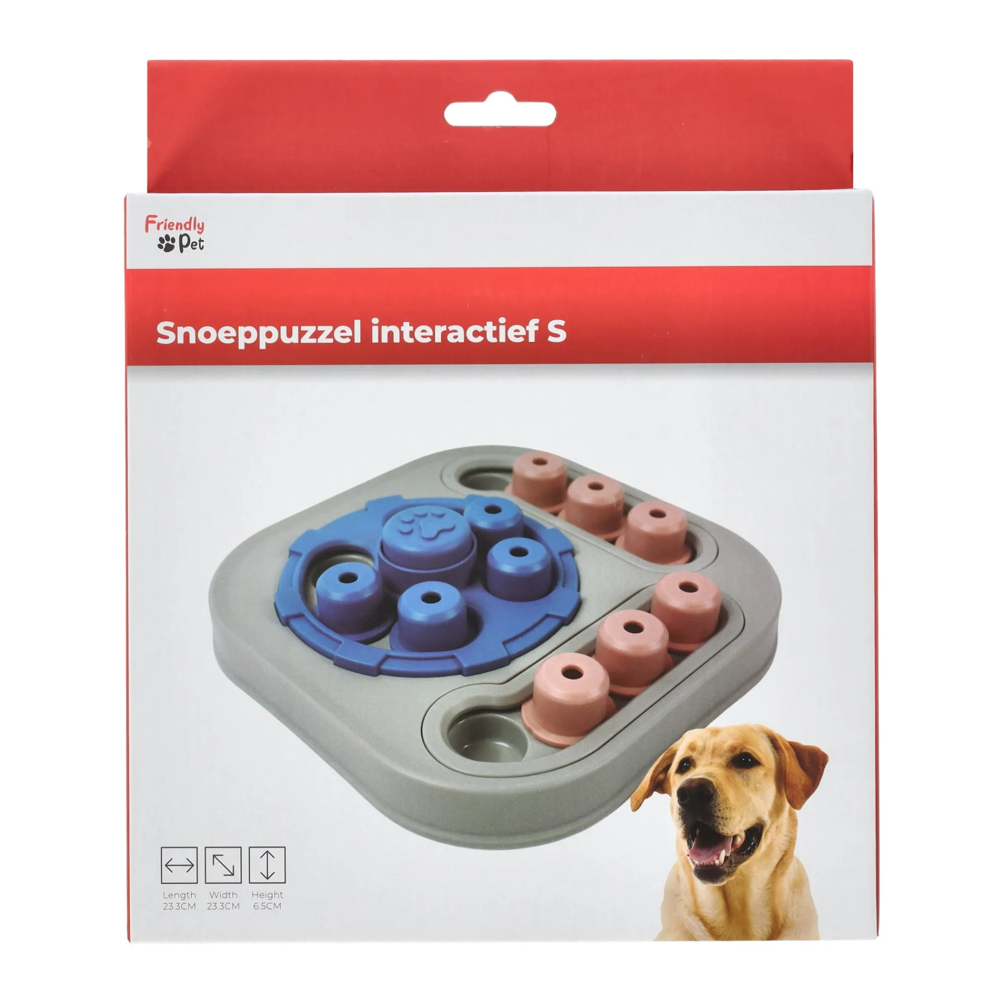 Friendly Pet Drink- En Voerbak Hond>Snoeppuzzel interactief S