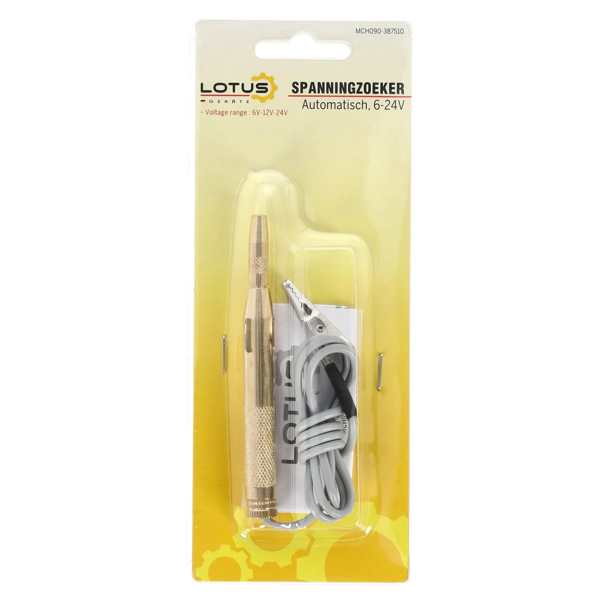 Lotus Autogereedschap|Accu'S>Spanningzoeker 6-24V auto