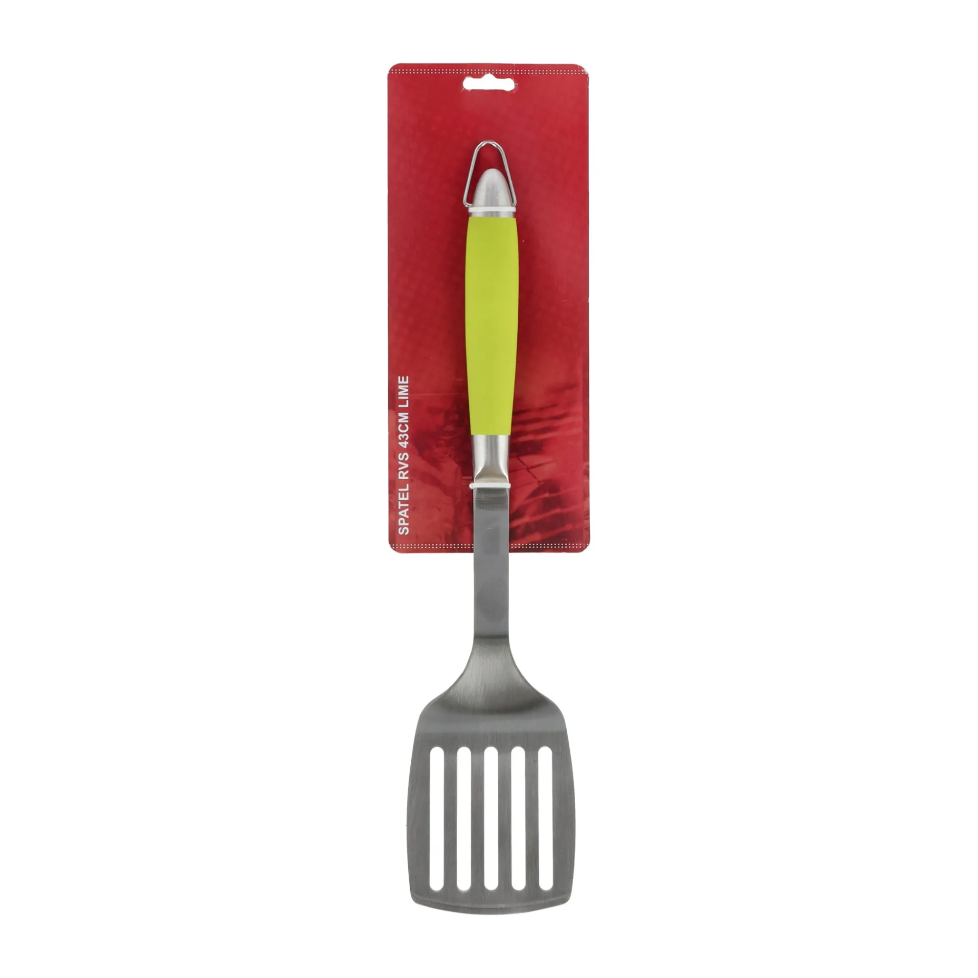 Barbecueaccessoires|Koken & Tafelen>Spatel RVS 43cm lime