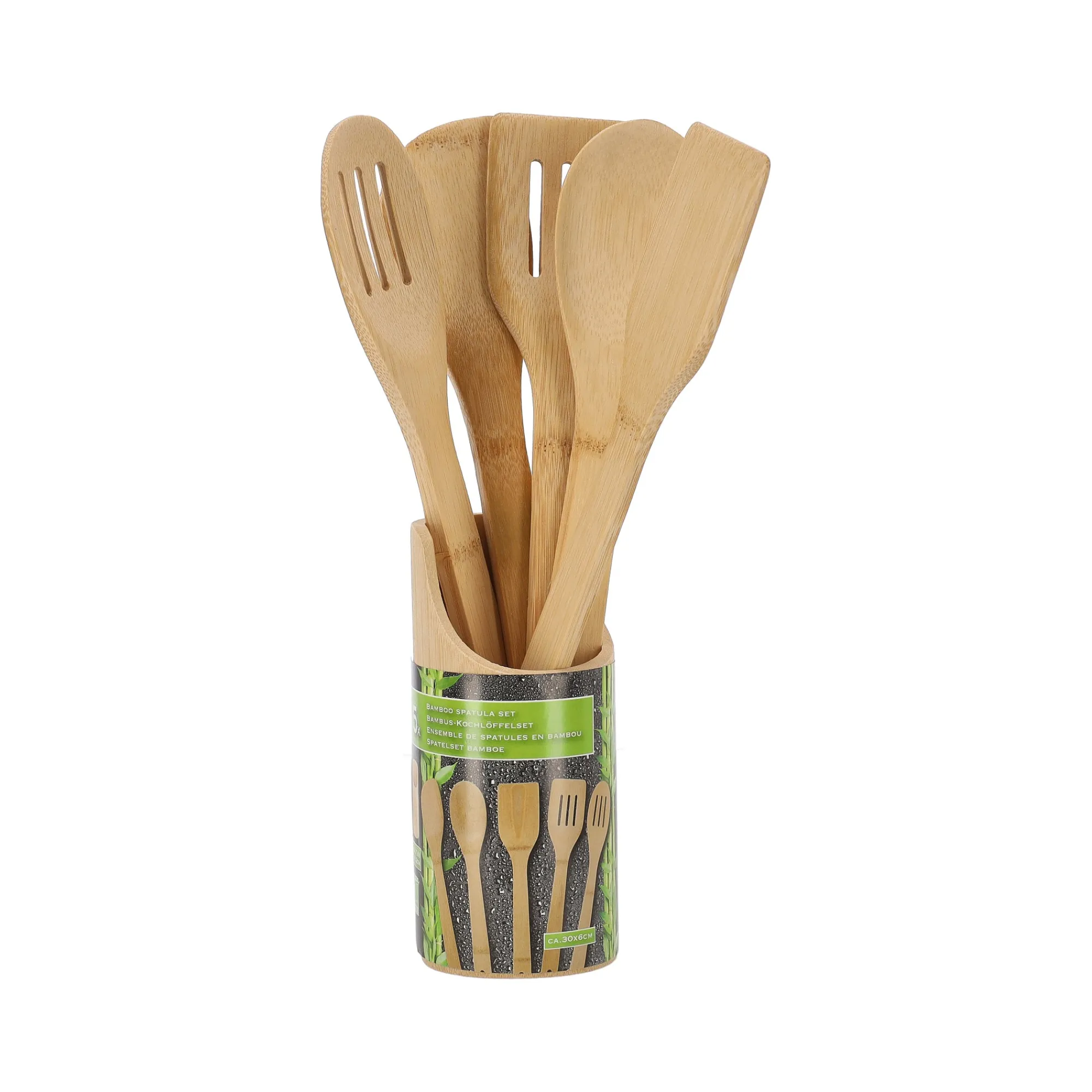 Lifetime Koken & Tafelen>Spatelset hout 5st