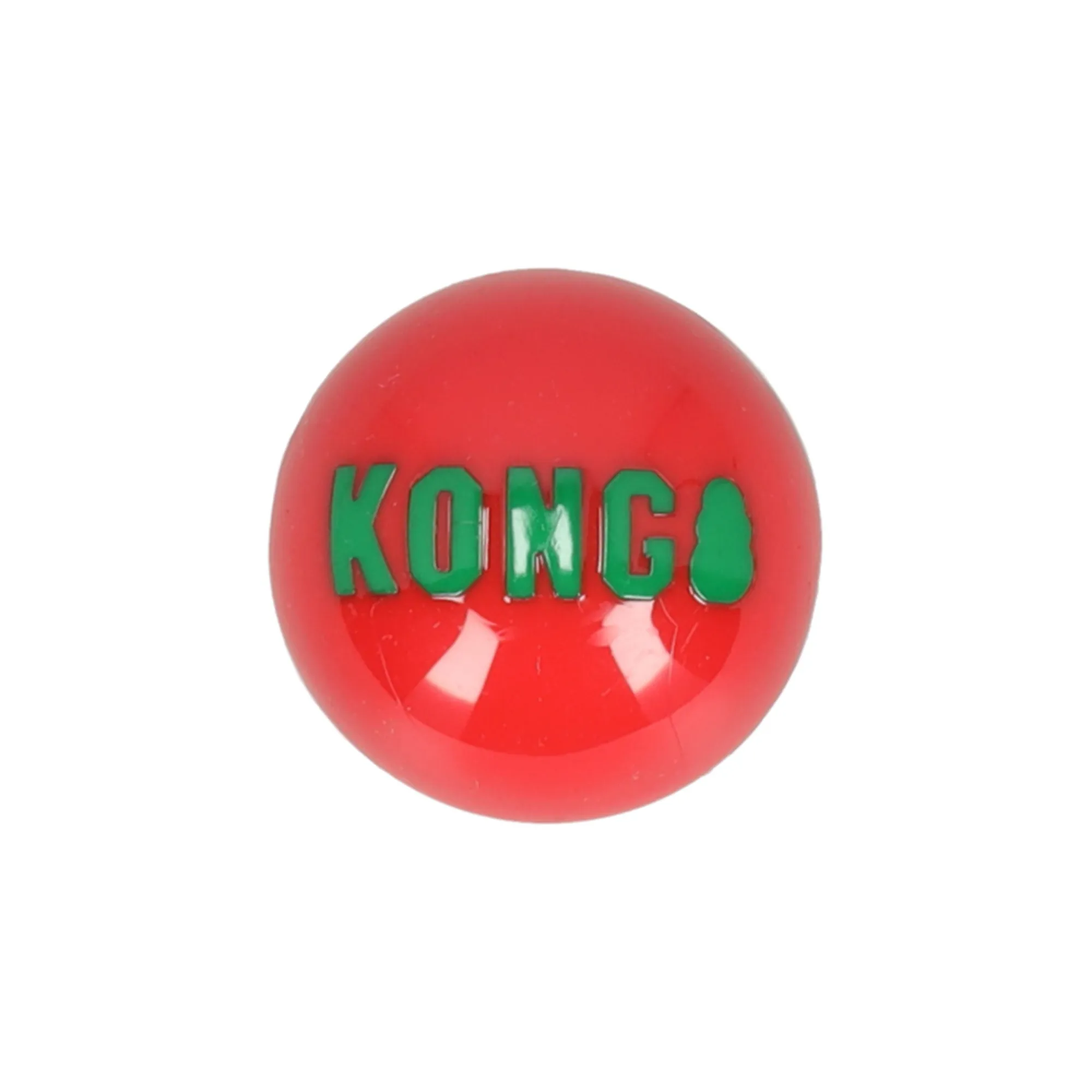 Kong Hondenspeelgoed>Speelgoed hond kerst bal 4 pak M