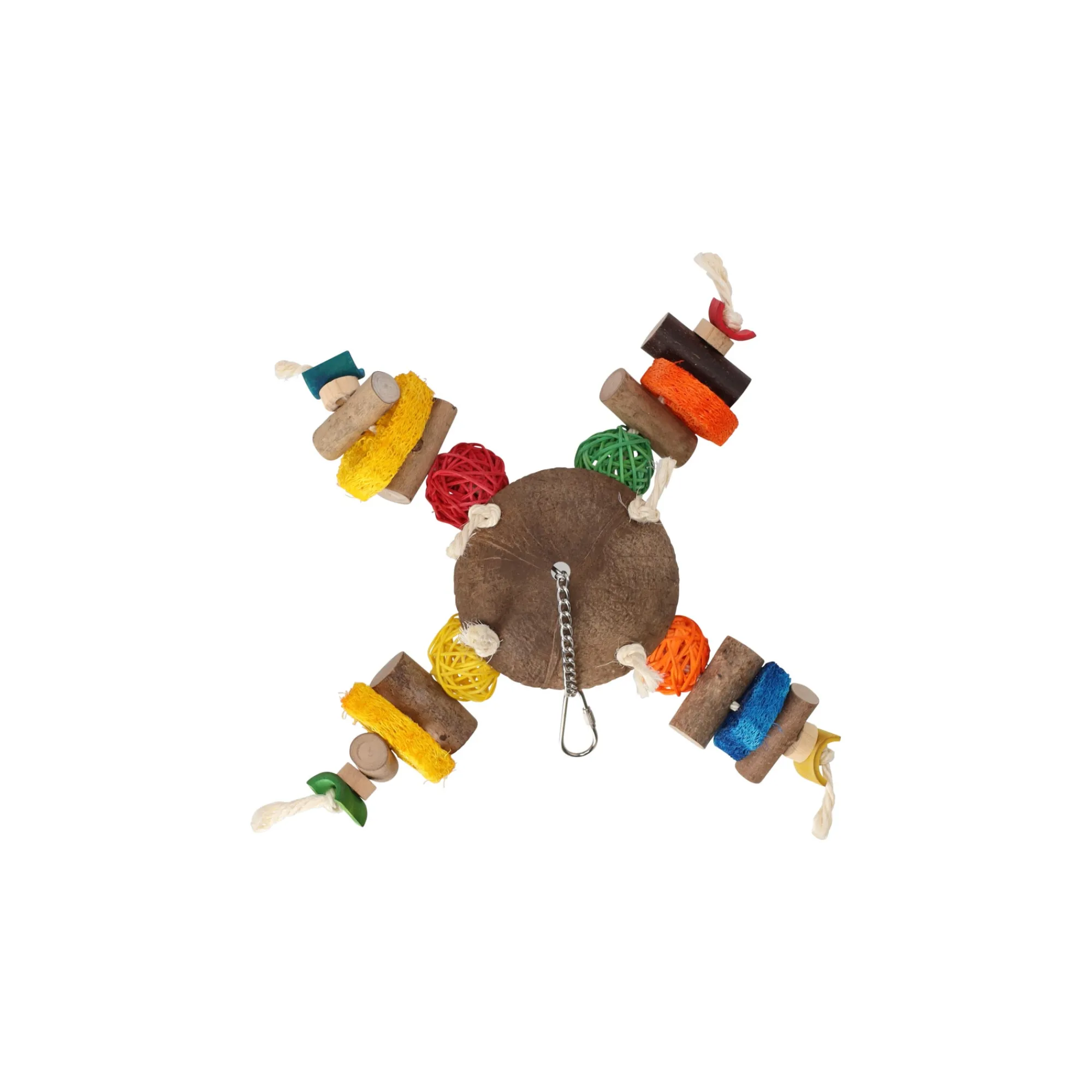 Friendly Pet Vogelspeelgoed>Speelgoed vogel Wico Pia multi 30cm