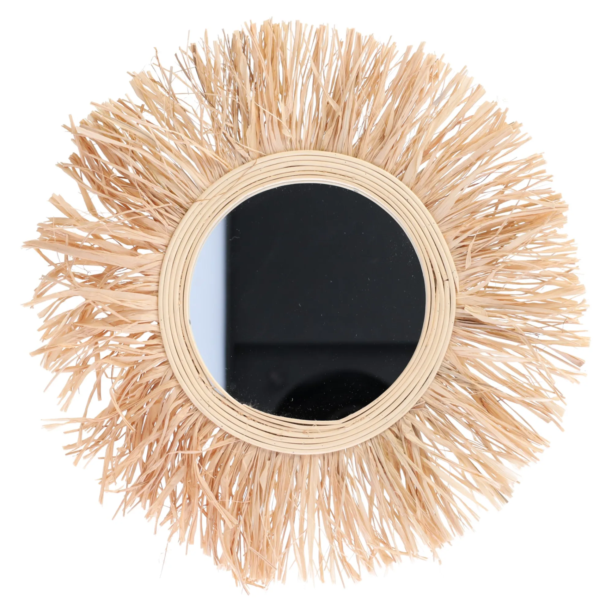 O'malley Woondecoratie>Spiegel Floyan 43 cm naturel