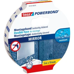 Tesa Bouw>Spiegel montagetape 19mmx5M