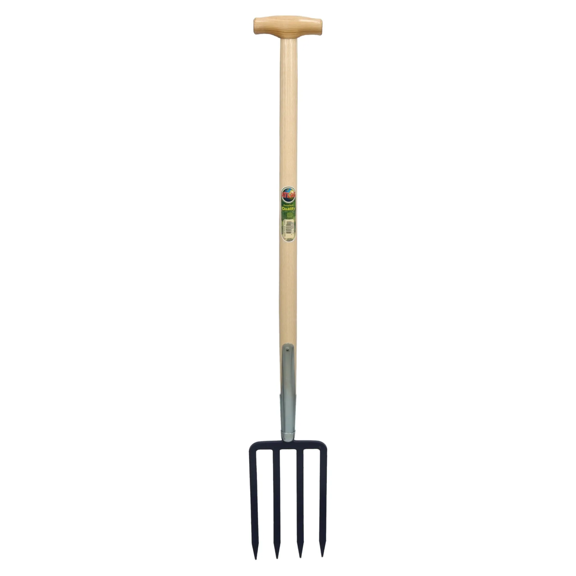 Atlas Handgereedschap>Spitvork 4 tands met steel 85cm
