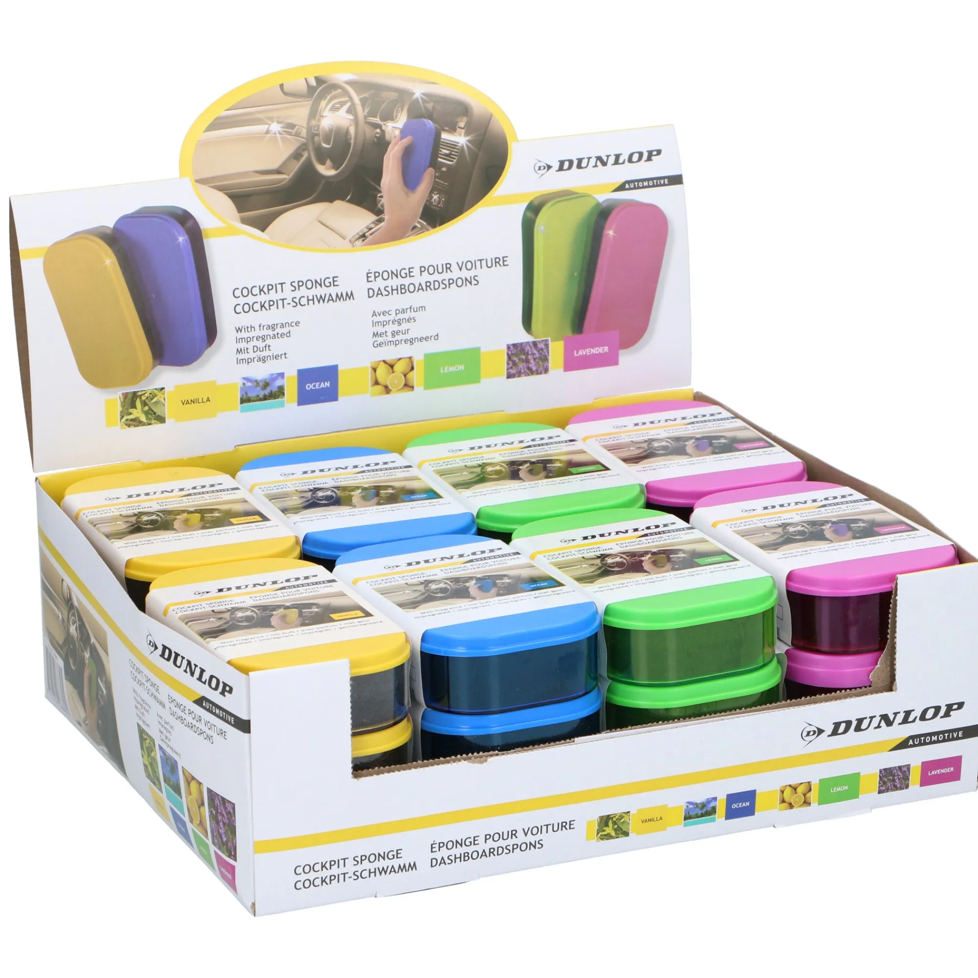 Dunlop Autoreiniging En Onderhoud|Schoonmaken>Spons dashboard assorti