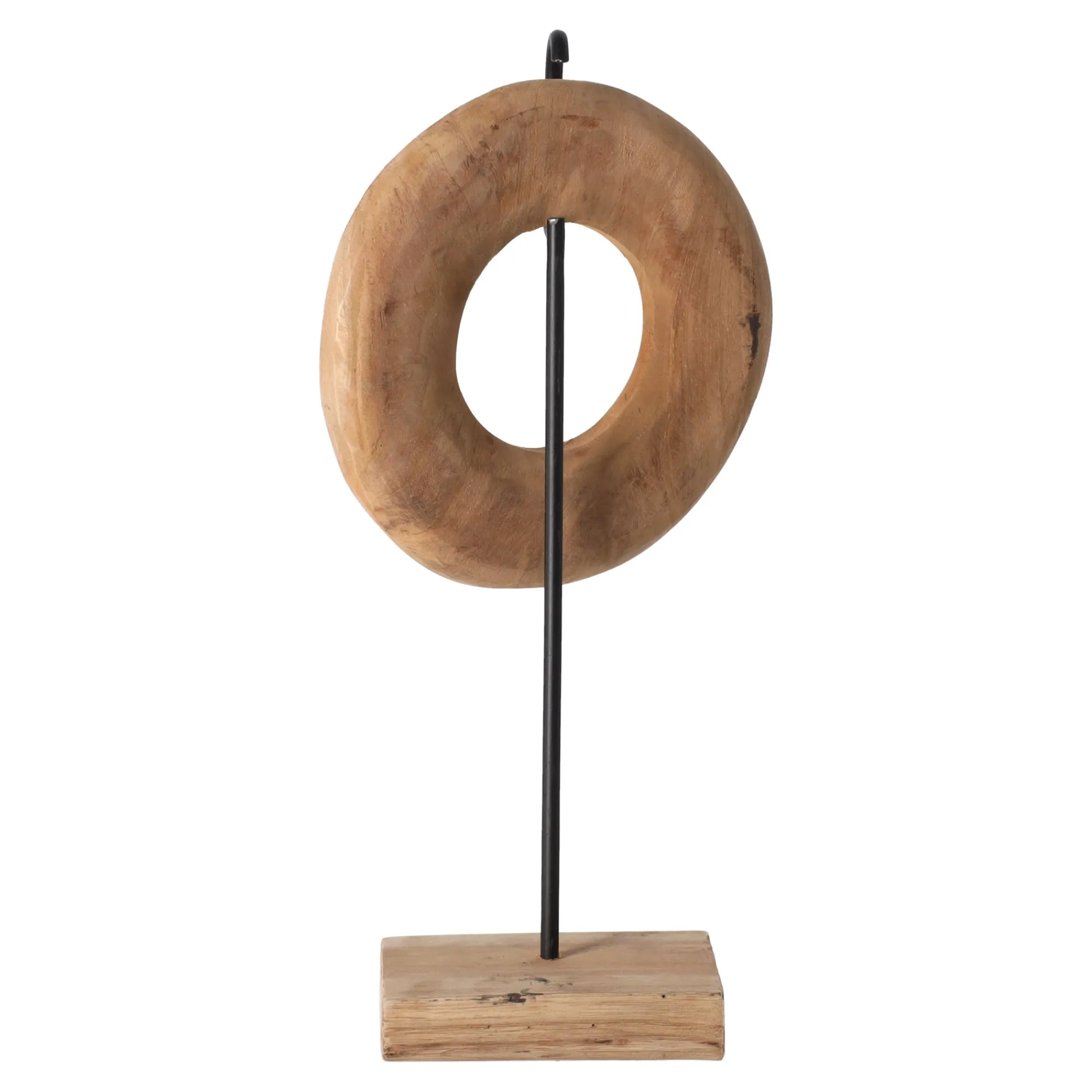 Natural Collections Woondecoratie>Staander teak circel 44 cm naturel