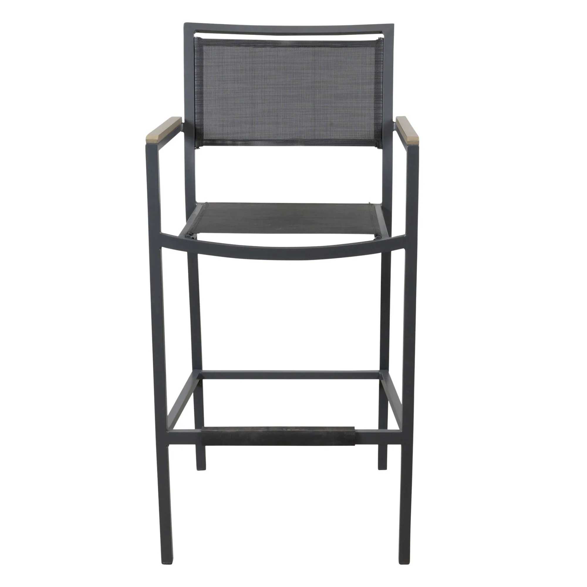 Bois le Duc Tuinstoelen>Stoel bar Saltara antraciet