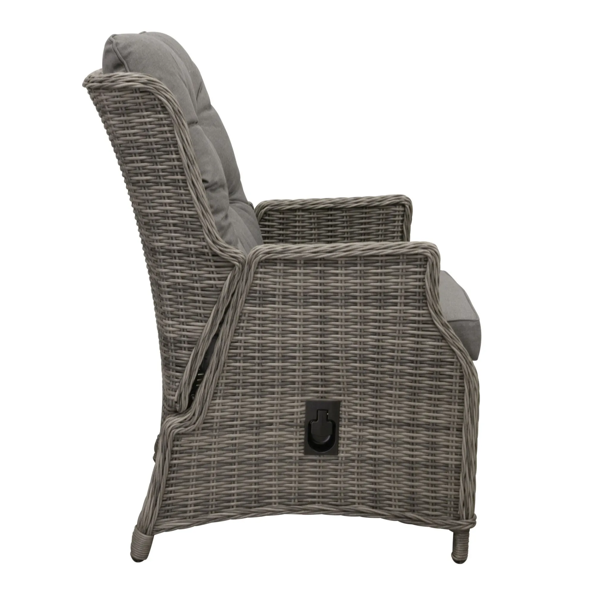 Bois le Duc Tuinstoelen>Stoel Cardito verstelb willow grey
