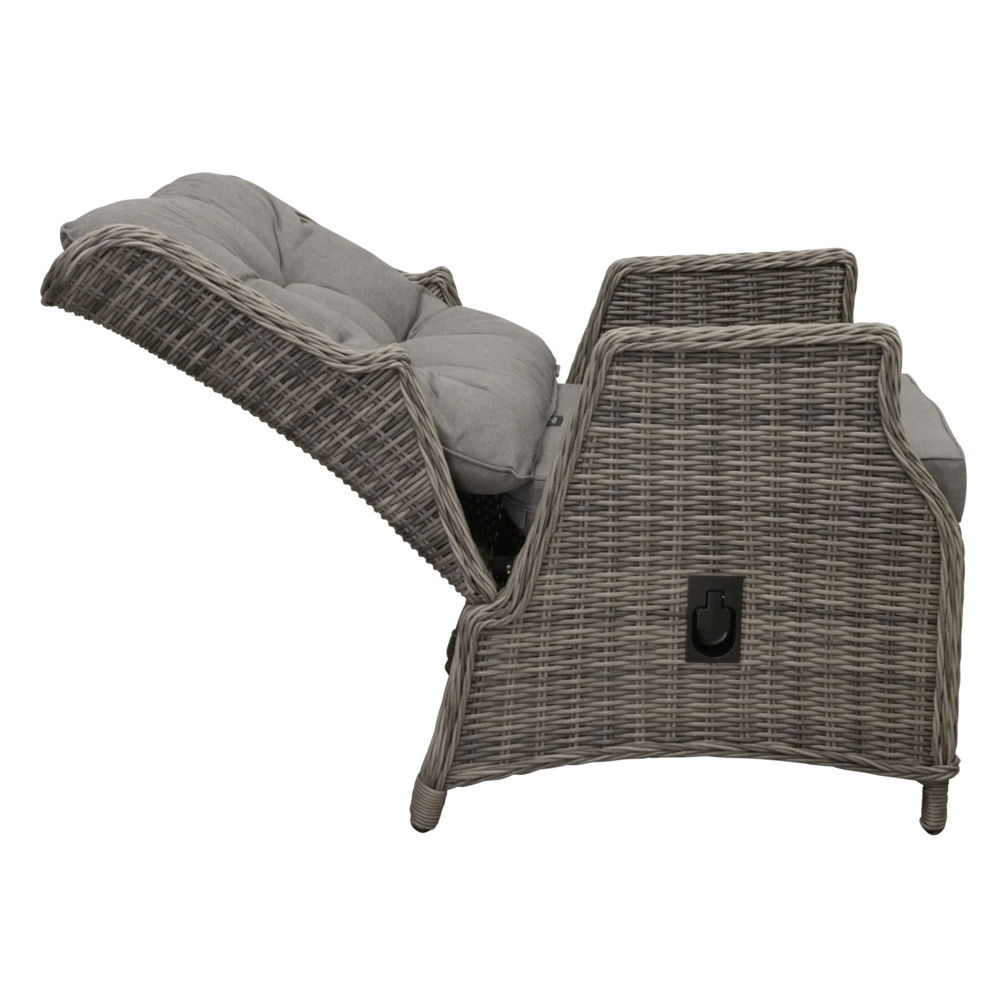 Bois le Duc Tuinstoelen>Stoel Cardito verstelb willow grey