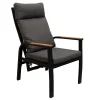 Bois le Duc Tuinstoelen>Stoel Hinxton zwart