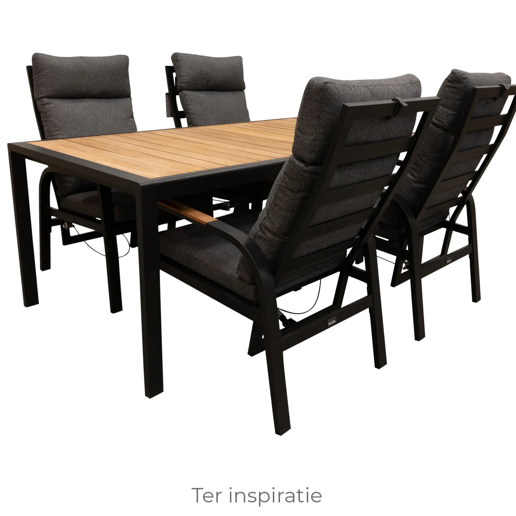 Bois le Duc Tuinstoelen>Stoel Hinxton zwart