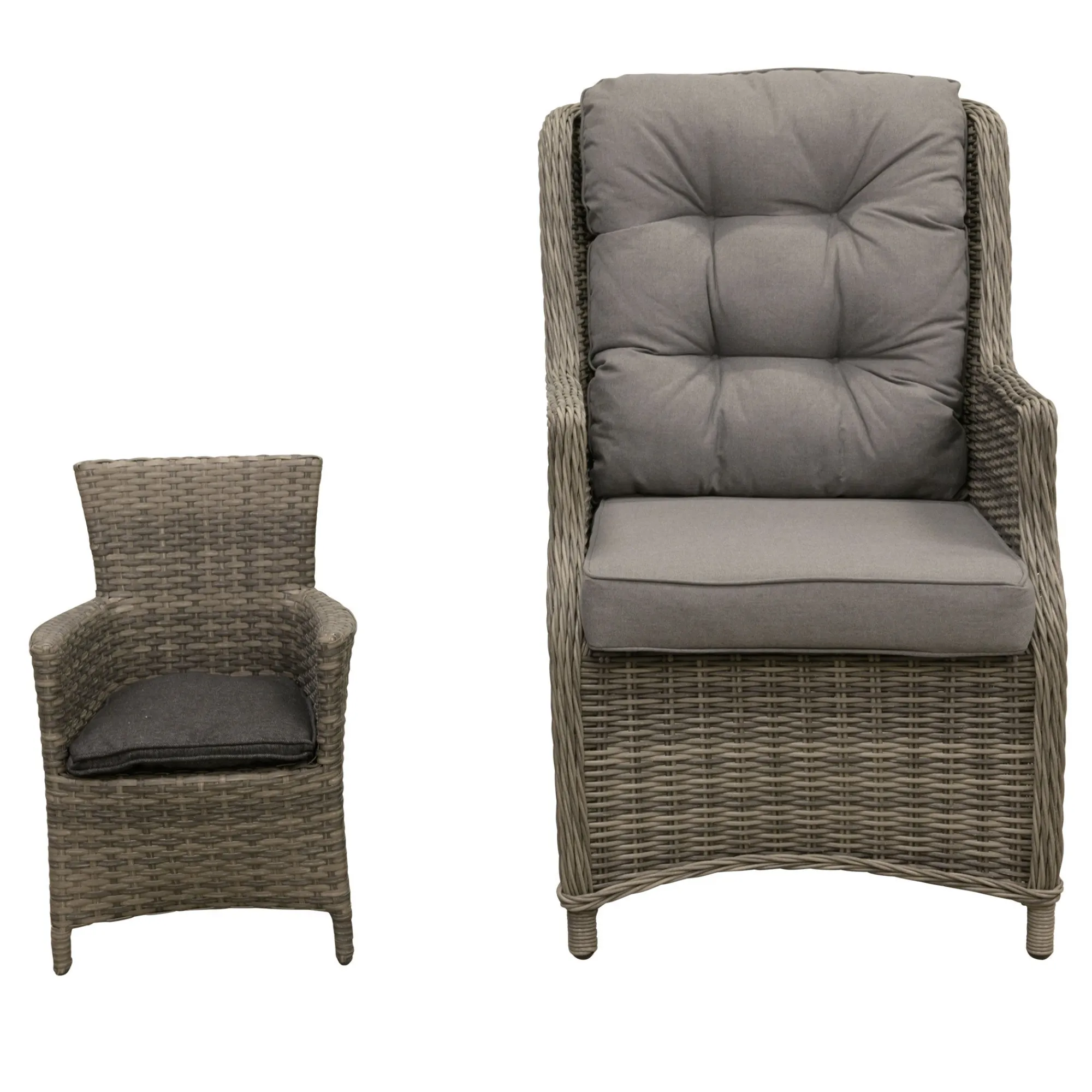 Bois le Duc Tuinstoelen>Stoel Kinder Cinca Willow Grey